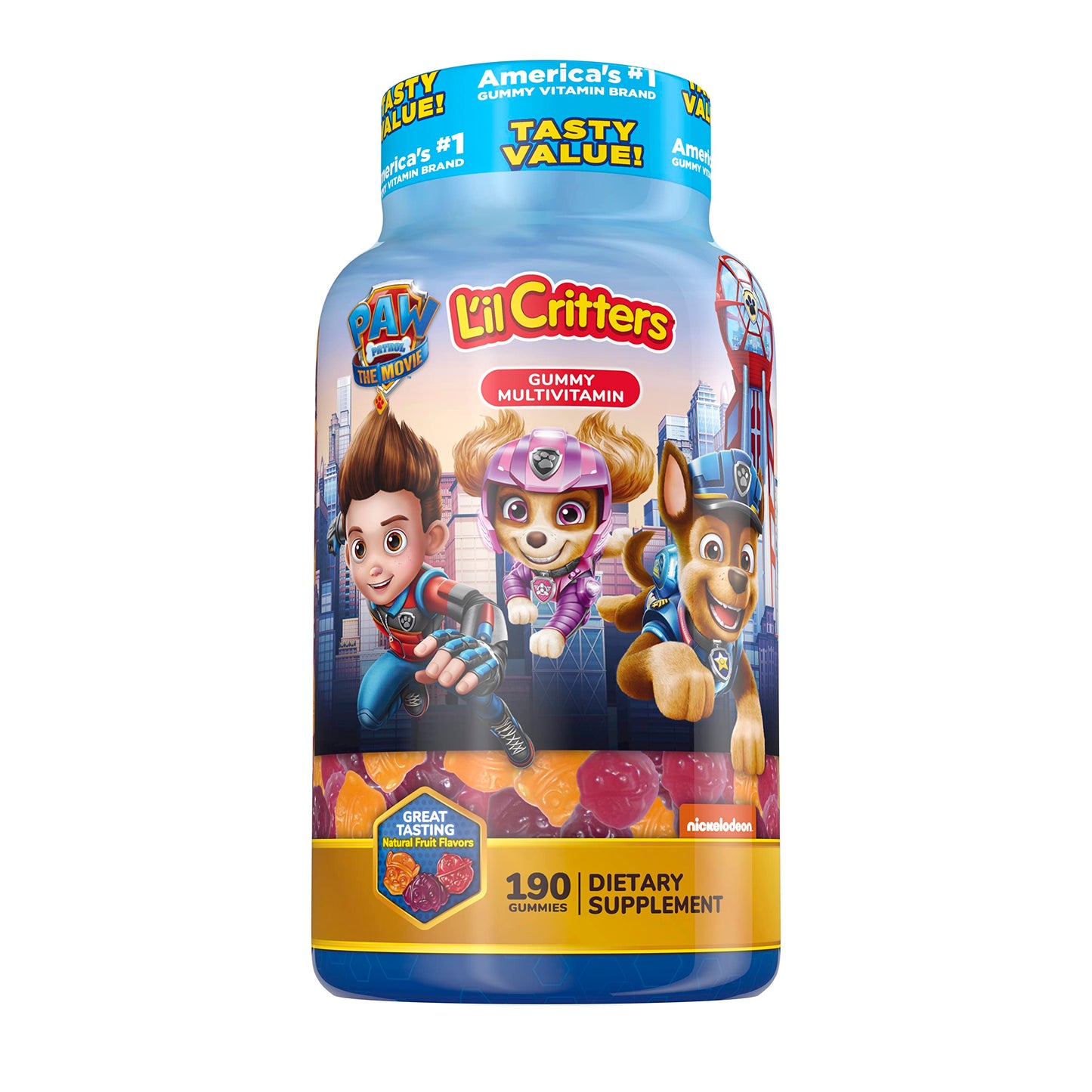 Lil Critters Paw Patrol Gummy Vites Kids Multivitamin Gummies 340 Count