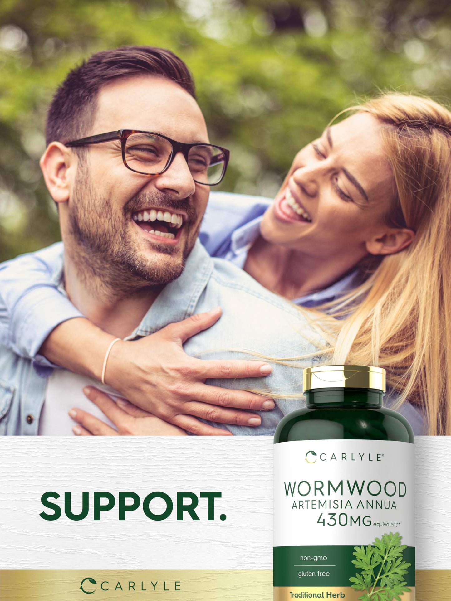 Carlyle Wormwood Capsules 200 Count