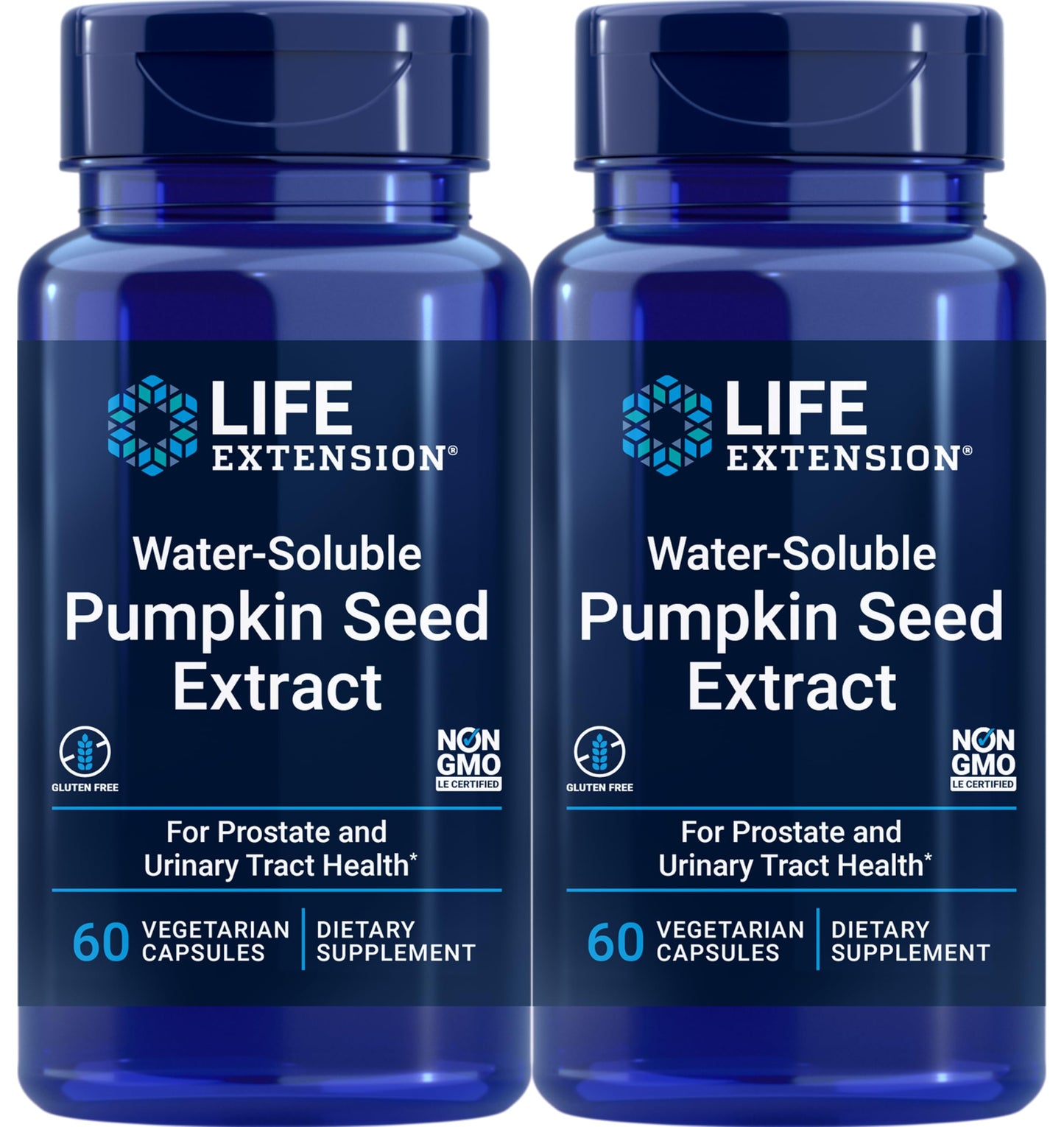 Life Extension Water-Soluble Pumpkin Seed Extract 120 Capsules