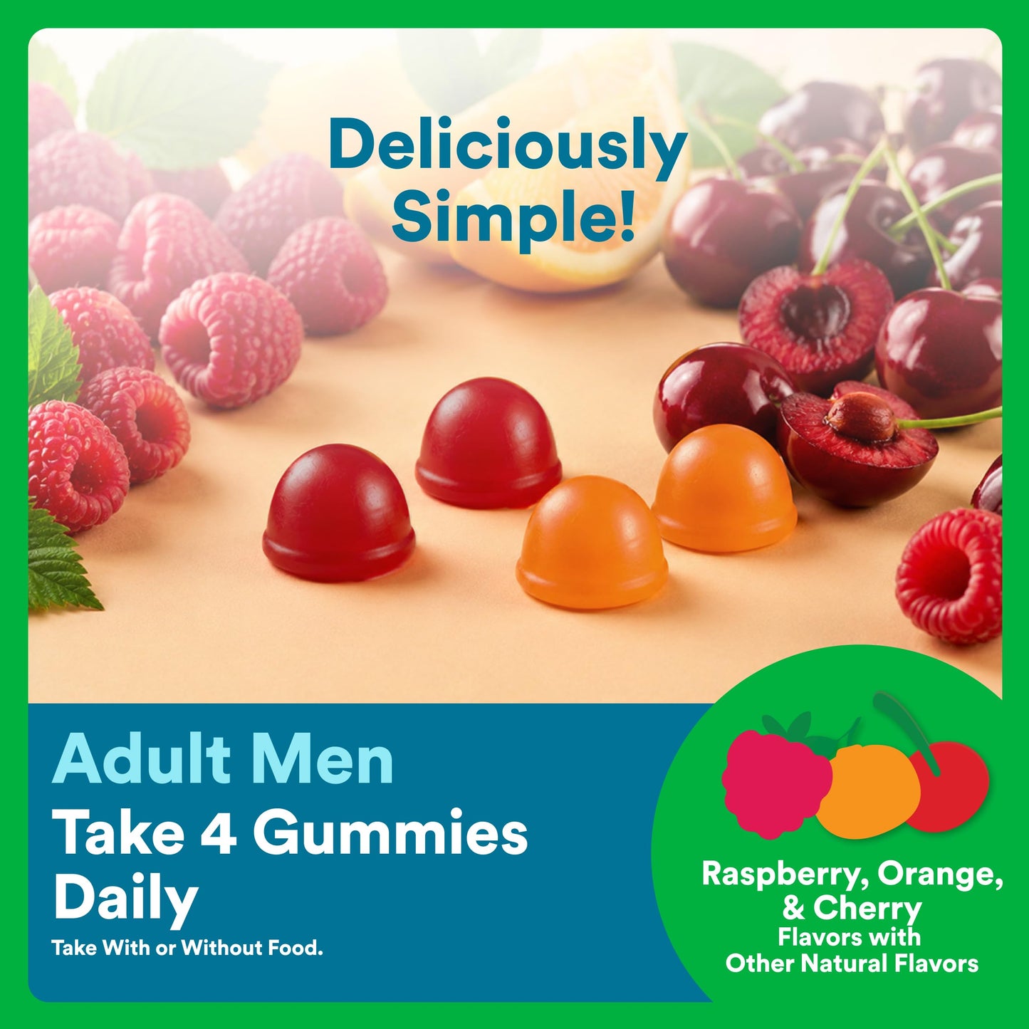 SmartyPants Multivitamin for Men Gummy 120 Gummies