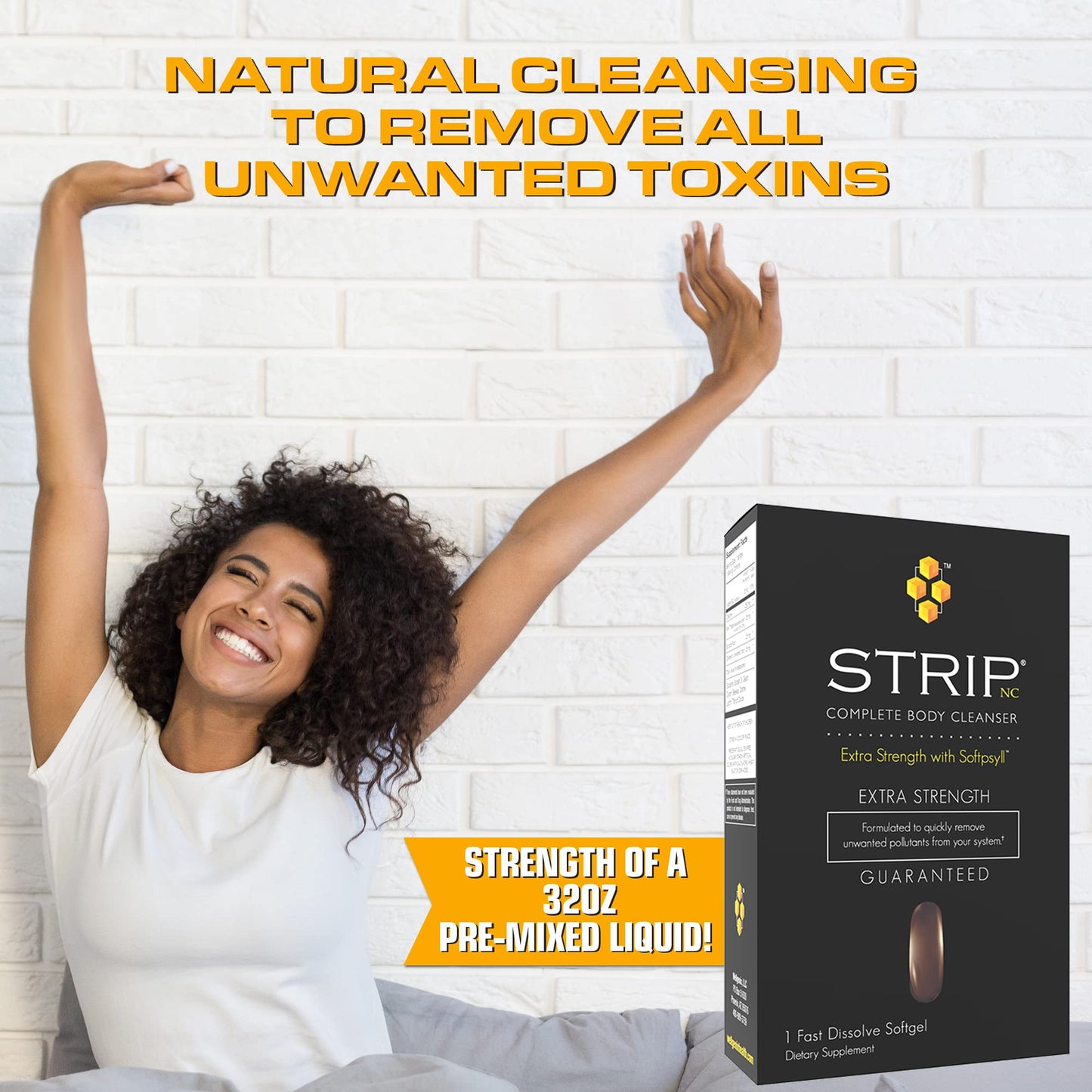 Wellgenix Strip NC Complete Body Cleanser 1 Softgel