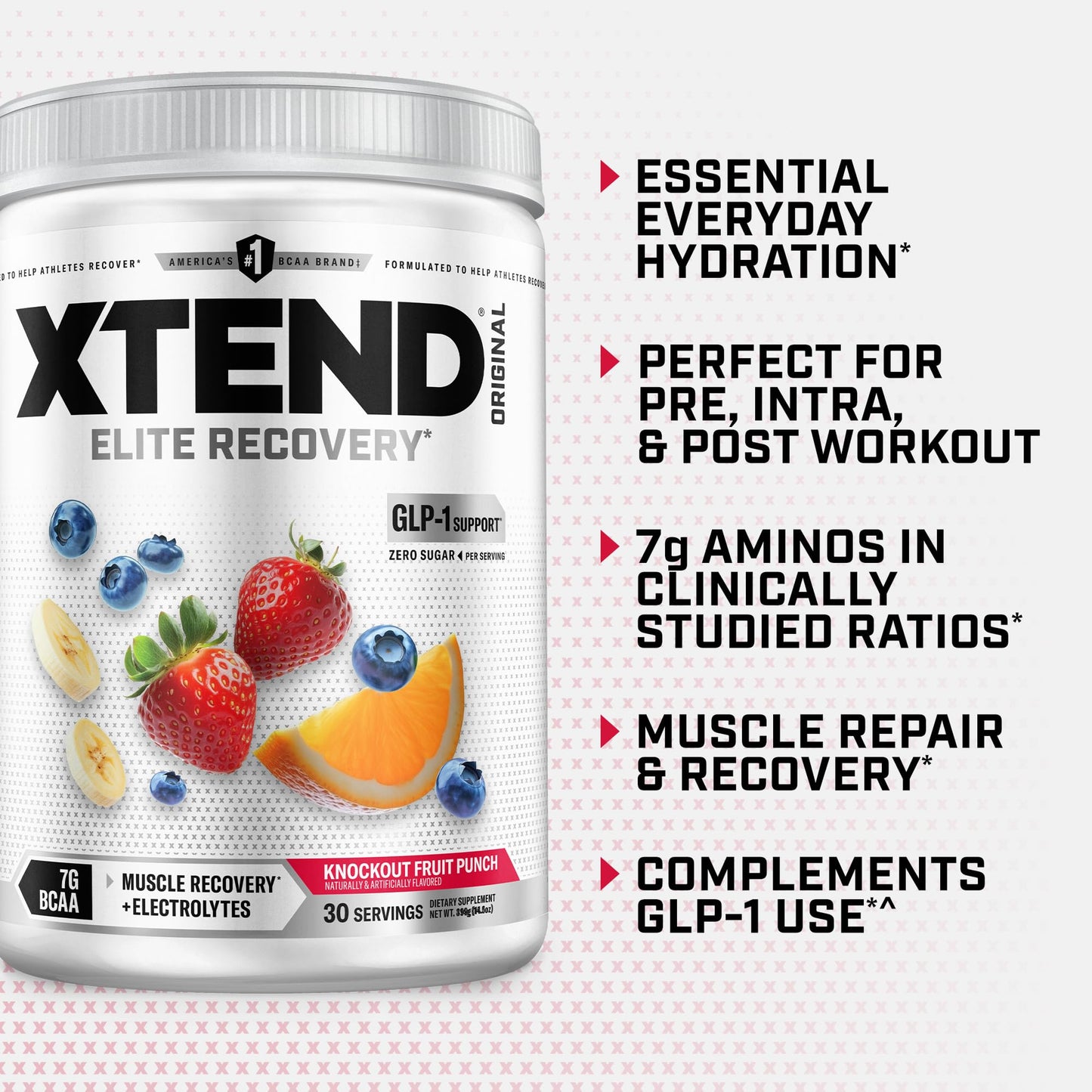 Xtend BCAA Powder 13.2 oz