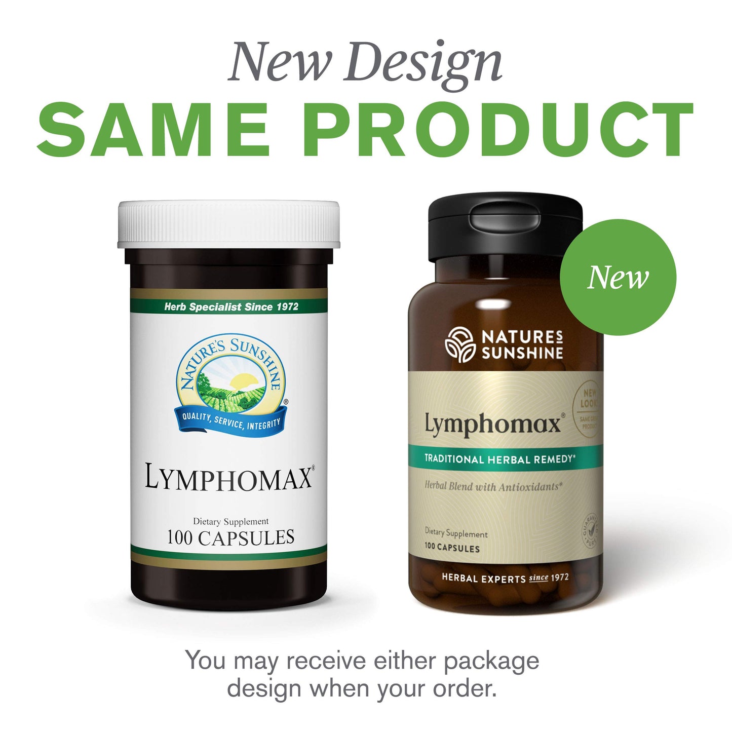 Nature's Sunshine Lymphomax Capsules, 100 Count