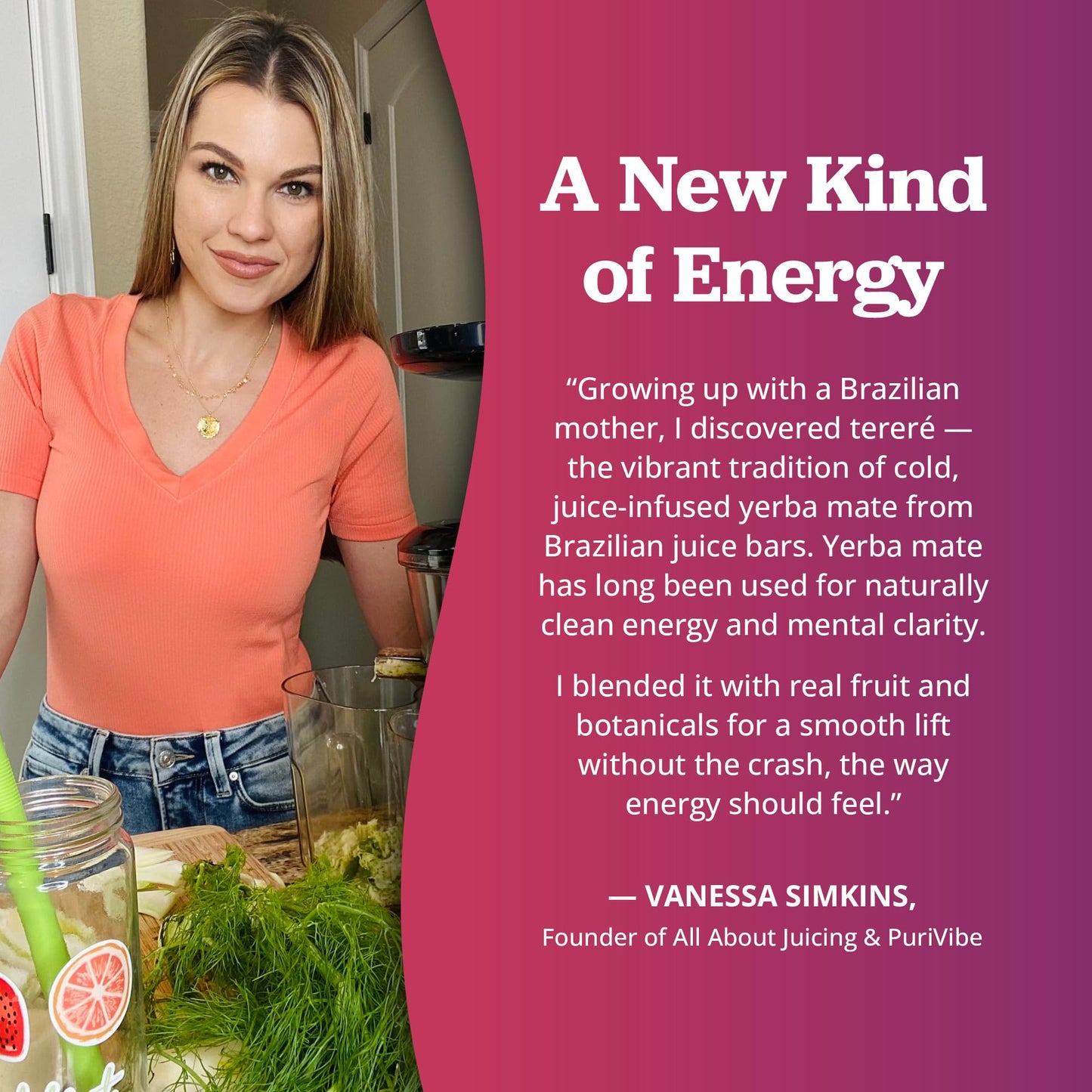 All About Juicing Yerba Mate Energy Drinks Powder 11 Servings
