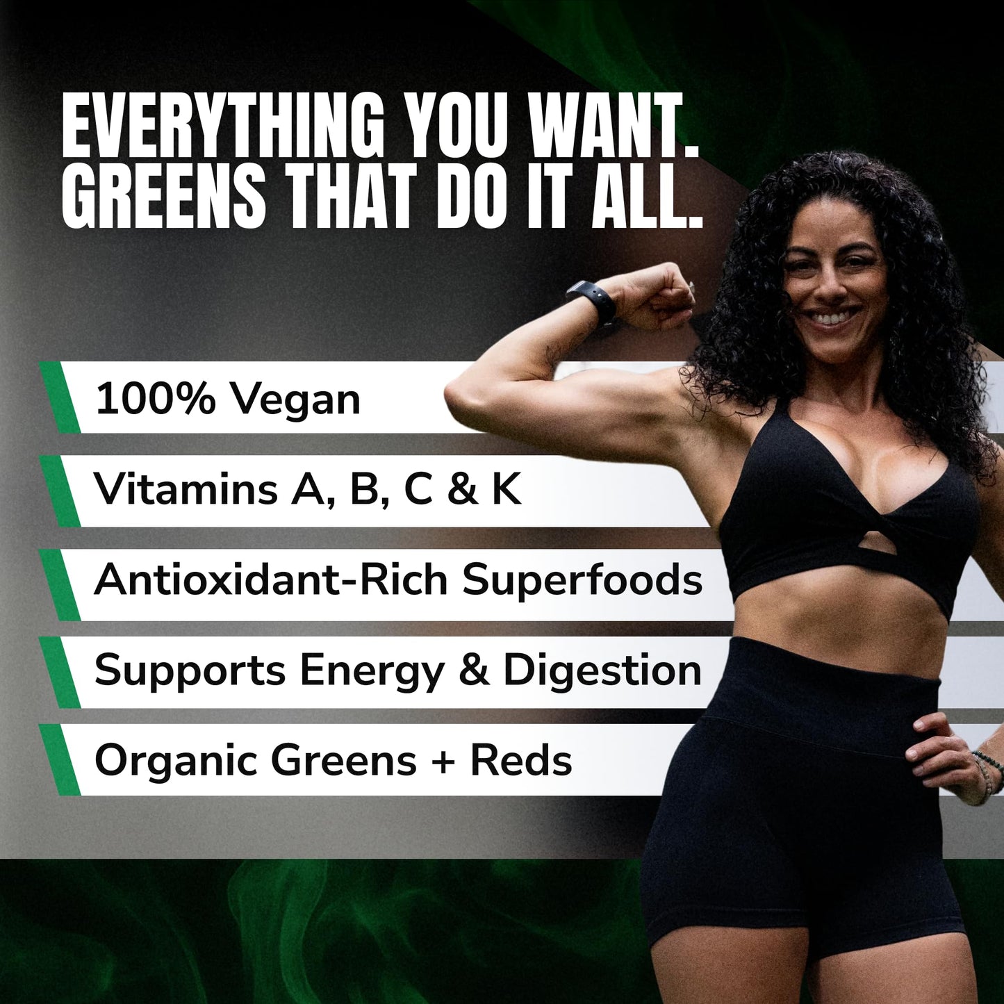 VEDGE Greens Powder, Super Greens Powder, Mixed Berry, 7 Ounces