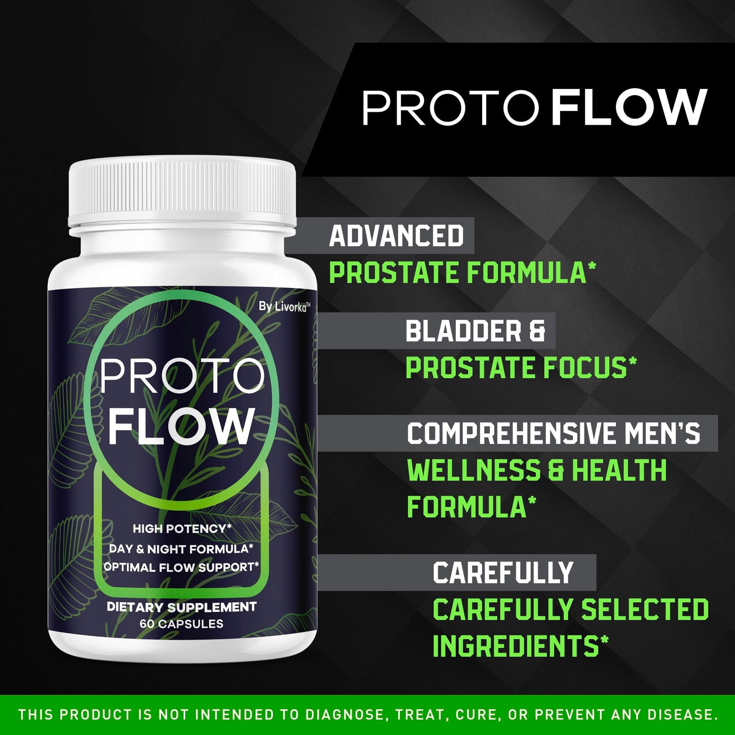 LIVORKA Proto Flow Capsule 180 Capsules