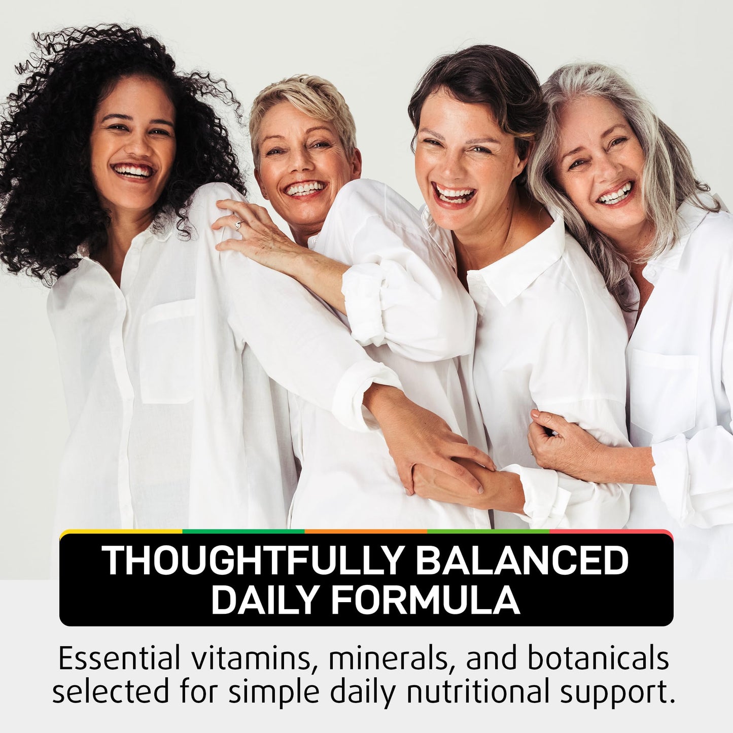IQ BIOLOGY Multivitamin for Women 50+ Once Daily with Lutein & CoQ10, Capsules, 60 Count