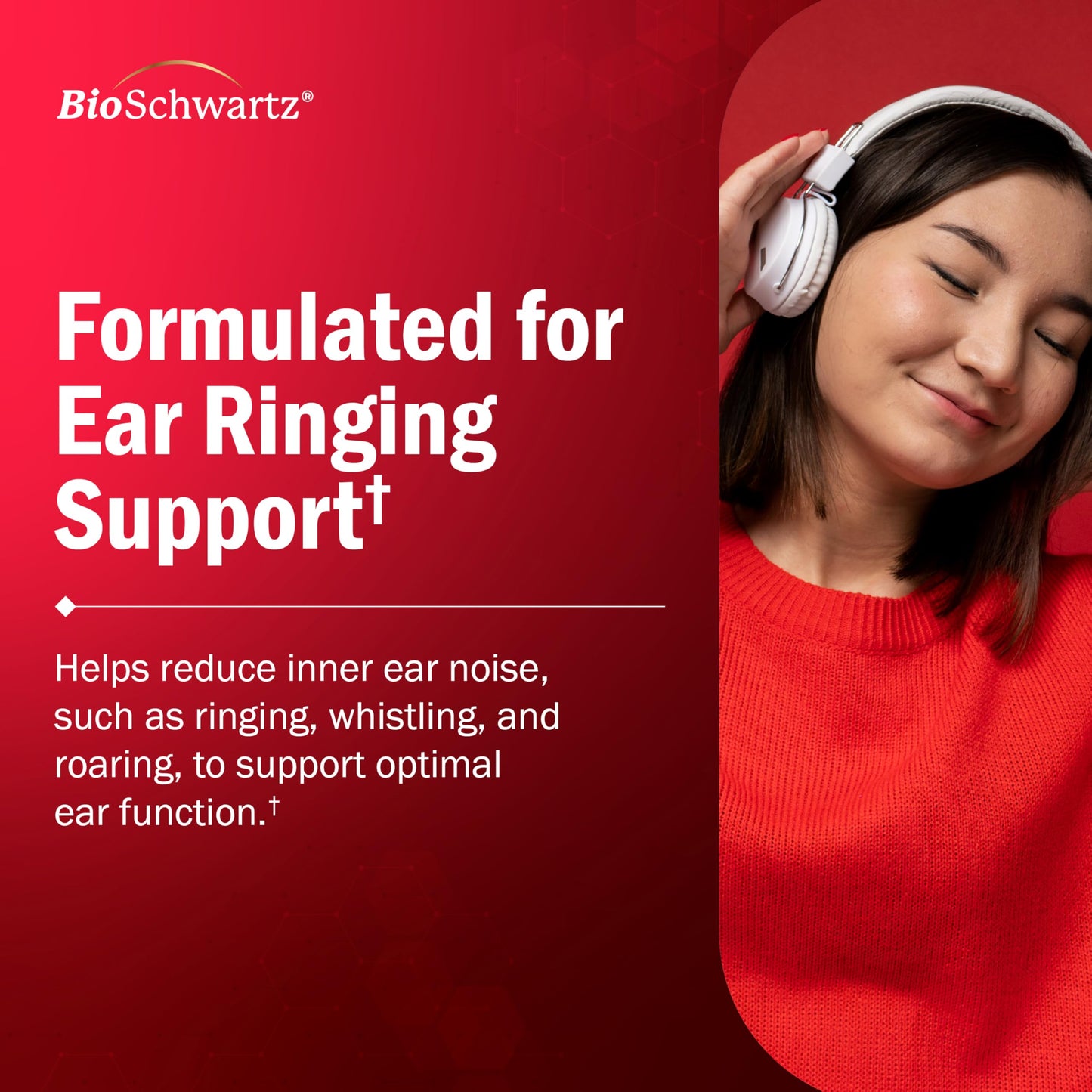 BioSchwartz Ear Ringing Support Supplement 90 Capsules