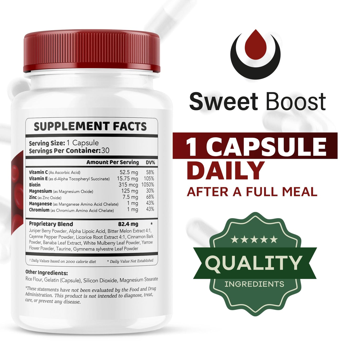 LIVORKA SweetBoost Glycogen Support Capsules 30 Capsules