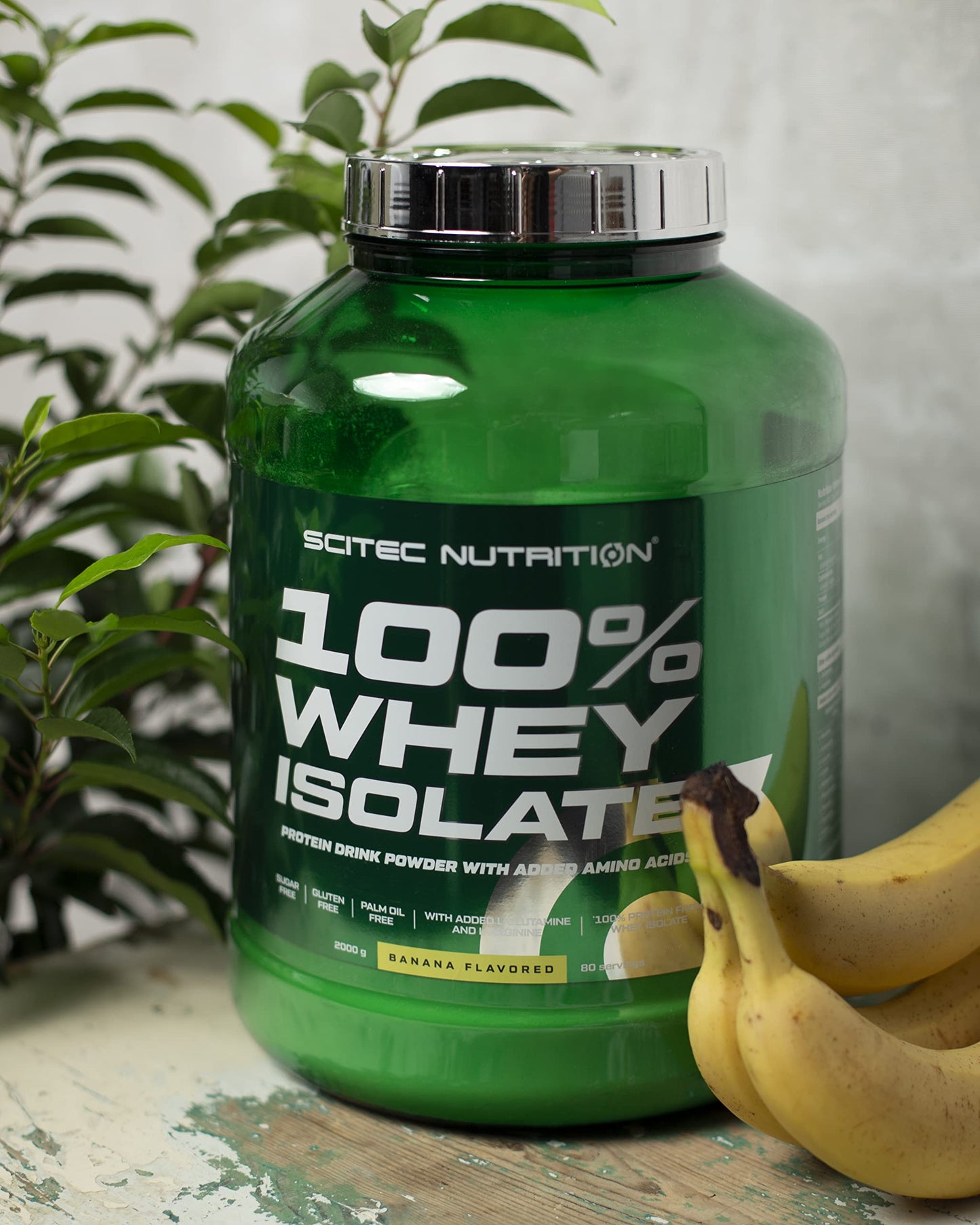 Scitec Nutrition 100% Whey Isolate Powder 4.4 lb, 70.4 Servings