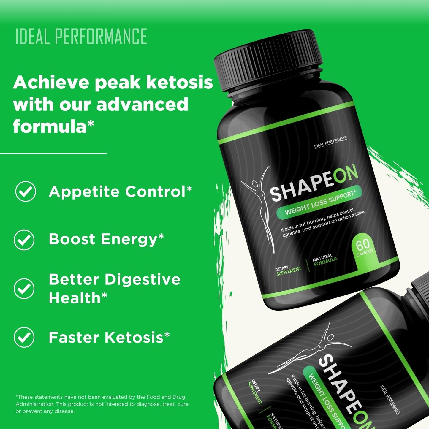IDEAL PERFORMANCE ShapeOn Capsules 300 Count