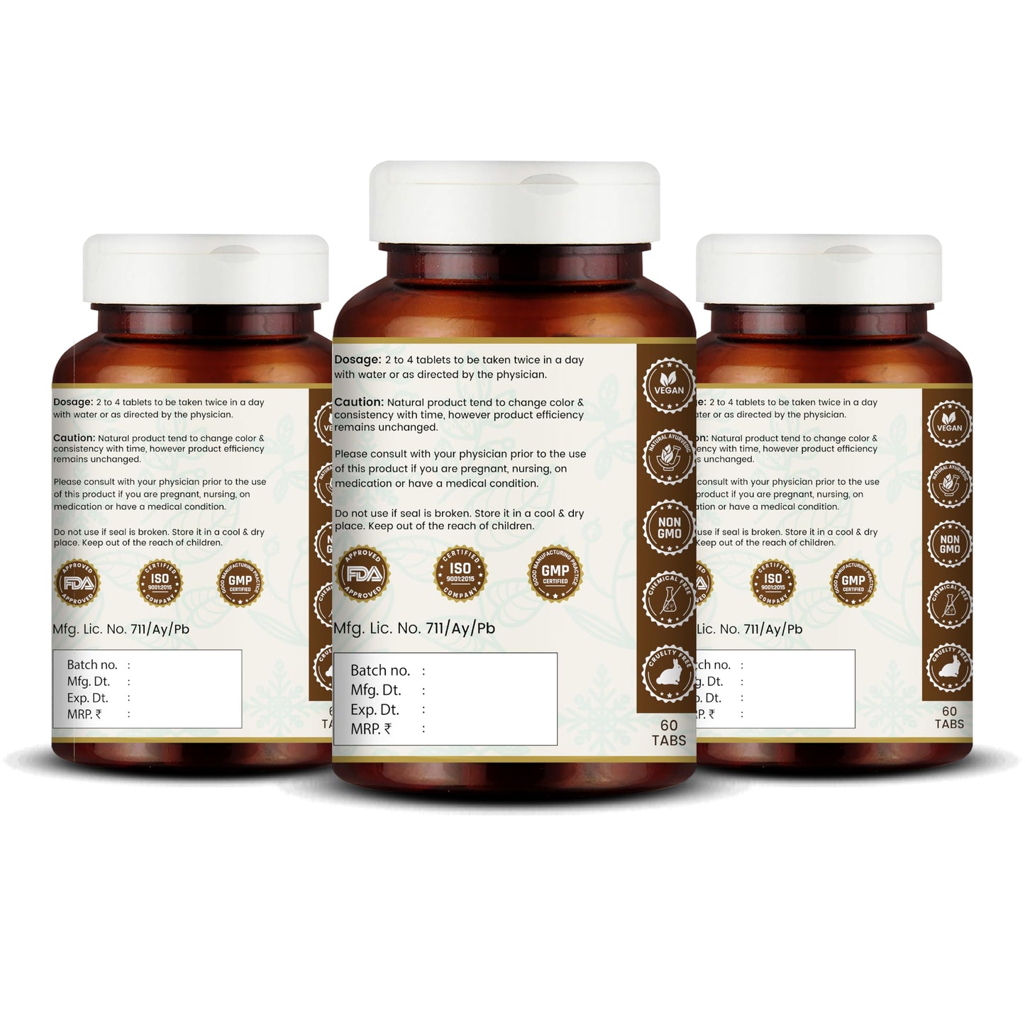 VEDIKROOTS Punarnavadi Guggulu Tablet 180 Tablets