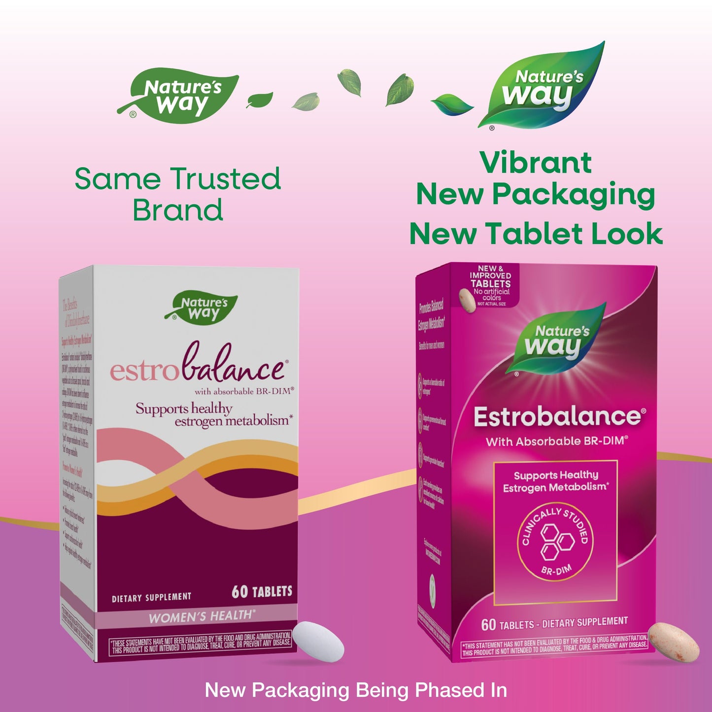 Nature's Way Estrobalance Absorbable BR-DIM 60 Tablets