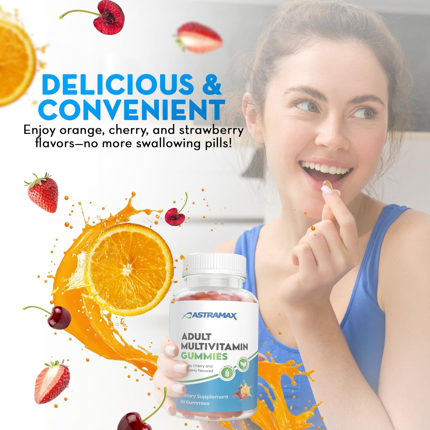 Astramax Adult Multivitamin Gummies 90 Count