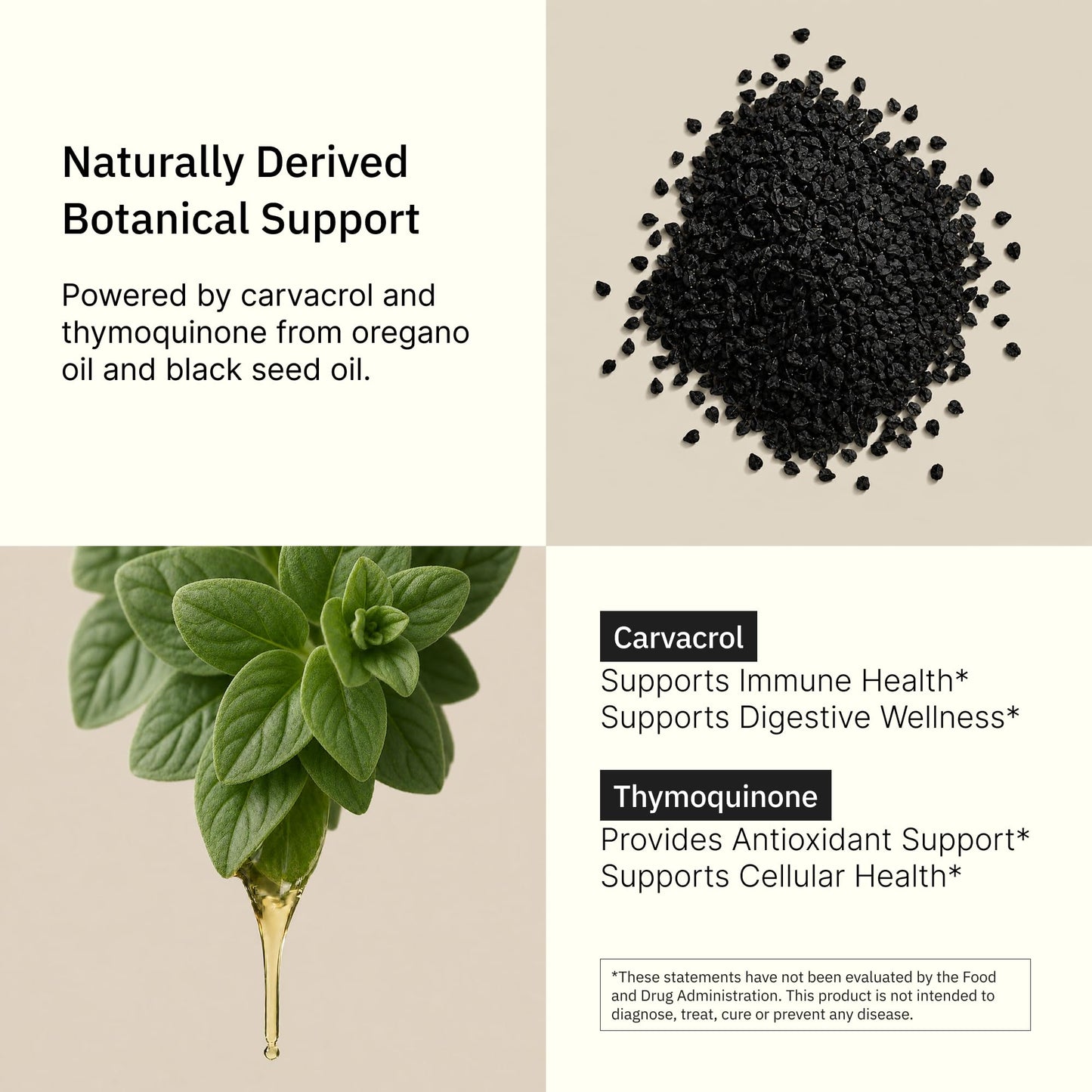 NATUREVOL Oil of Oregano with Black Seed Oil Softgels 360