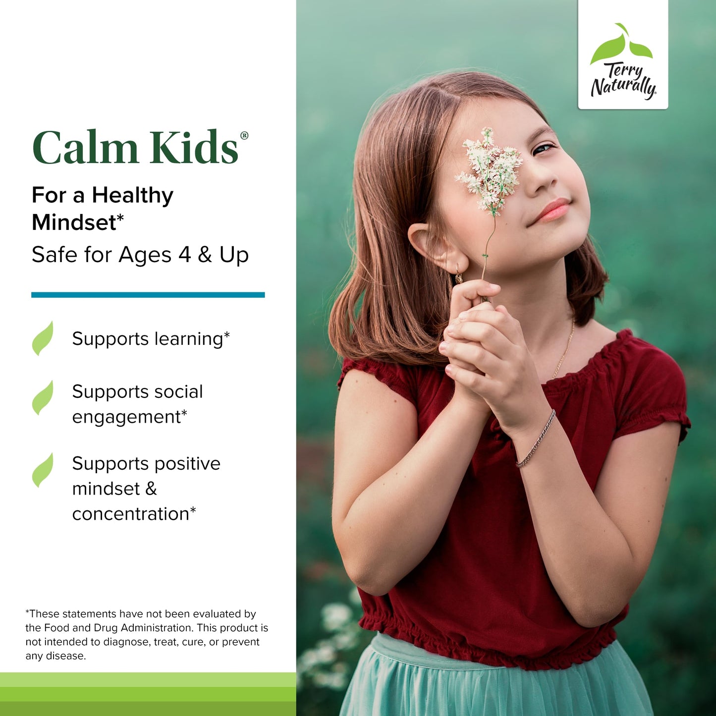 Terry Naturally Calm Kids Capsules 120 Count