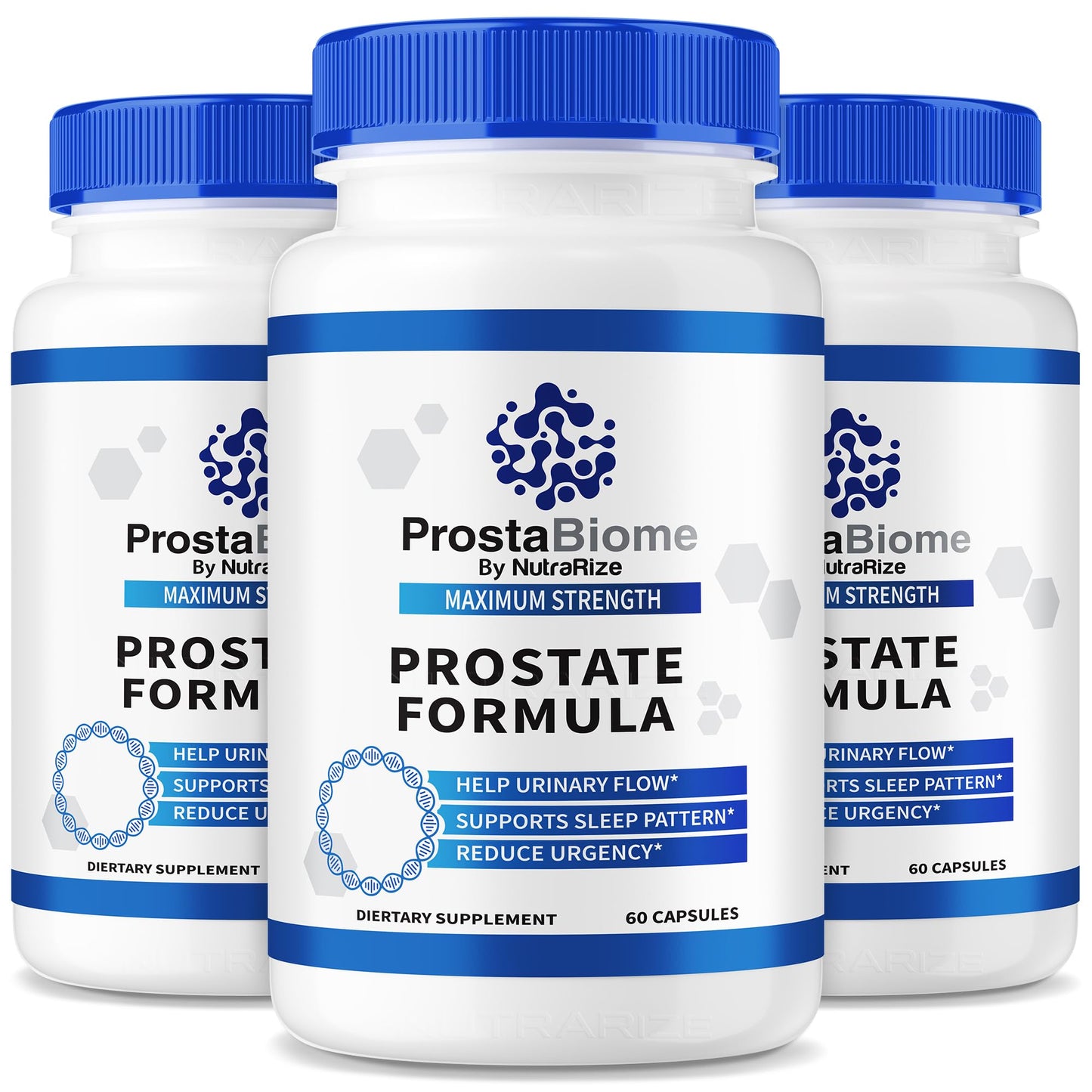 NutraRize ProstaBiome Prostate Support Capsules, 180 Capsules