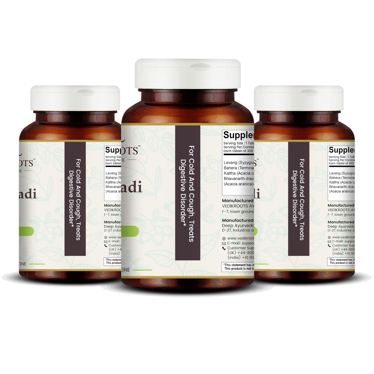 VEDIKROOTS Lavangadi Vati Capsule 360 Capsules