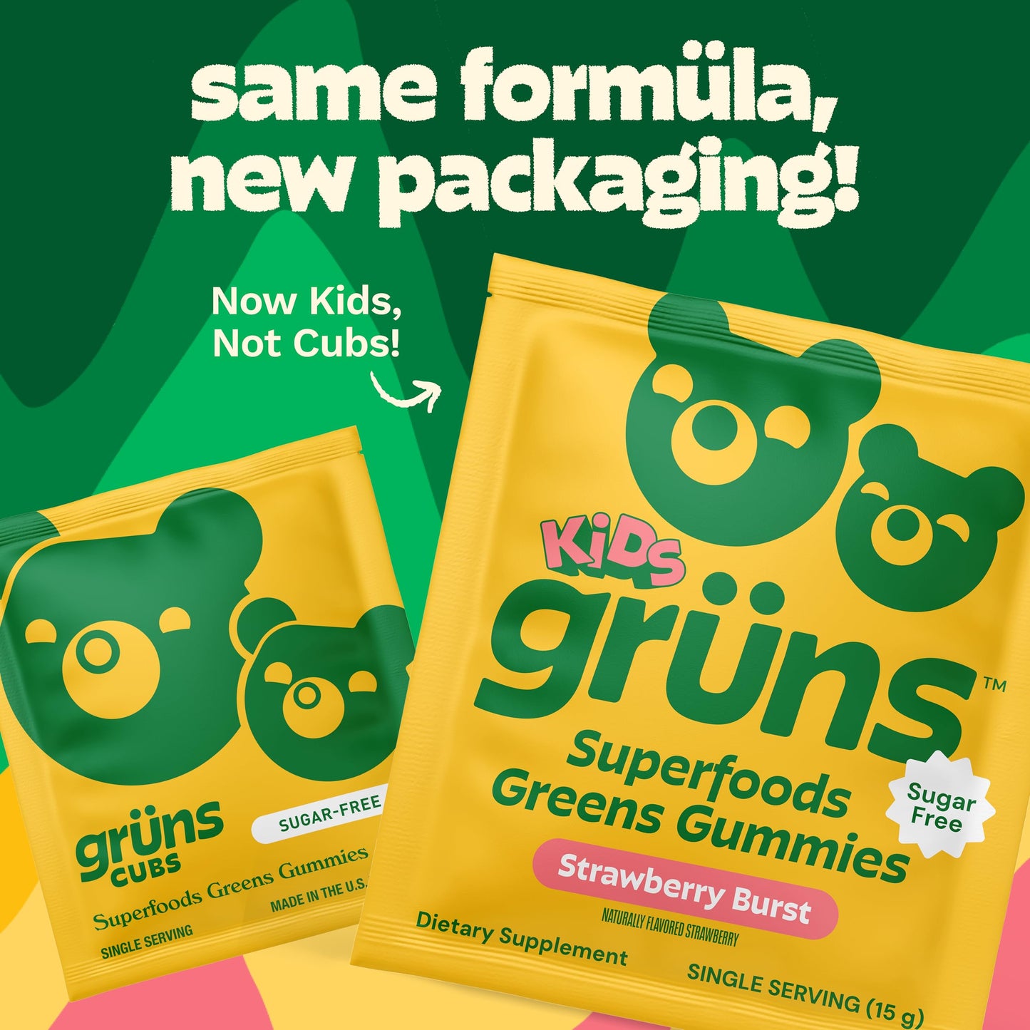 Grüns Multivitamin for Kids Gummy, 168 Count