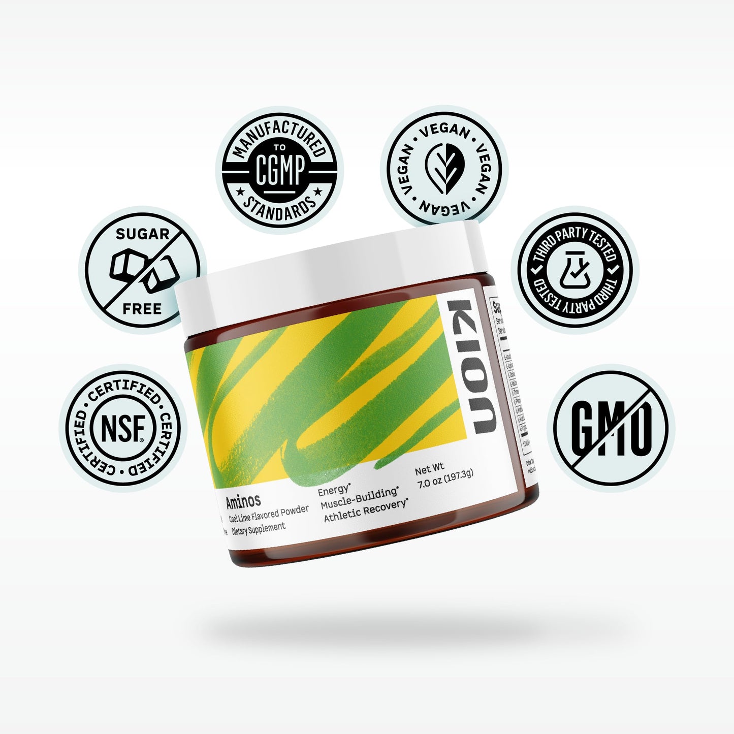 Kion Aminos Essential Amino Acids Supplement Powder 7 Ounce