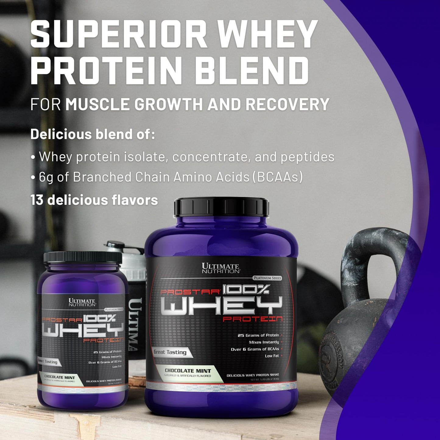 Ultimate Nutrition Prostar Whey Protein Isolate Powder, 32 Servings