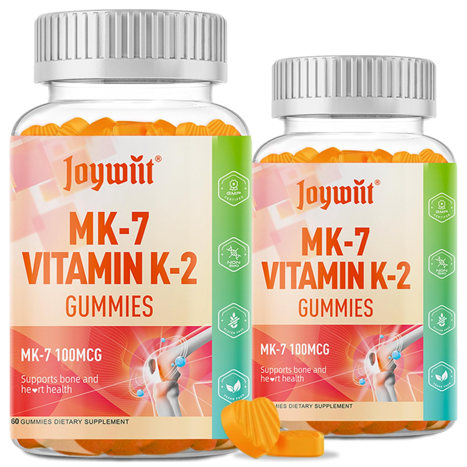 Joywiit Vitamin K2 MK-7 Gummies 120 Gummies