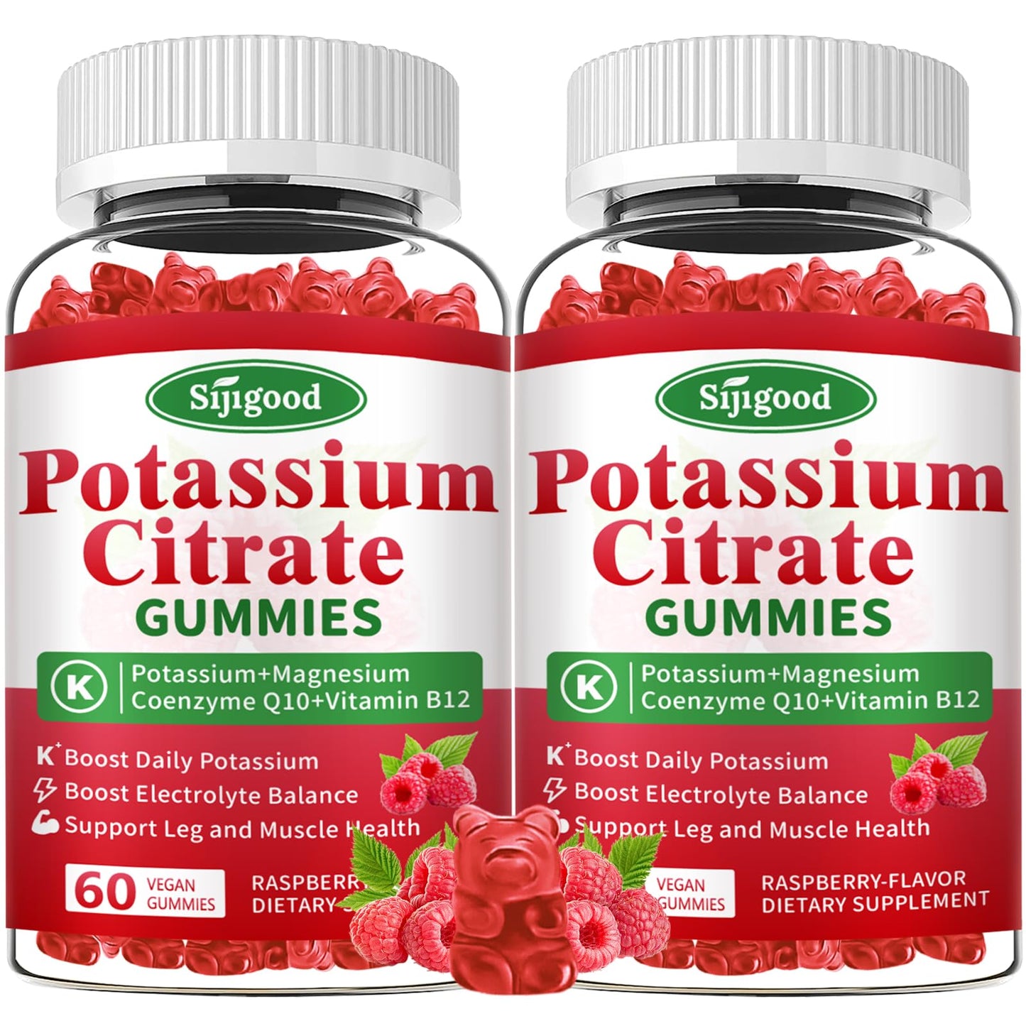 Sijigood Potassium Citrate Gummies 120 Count