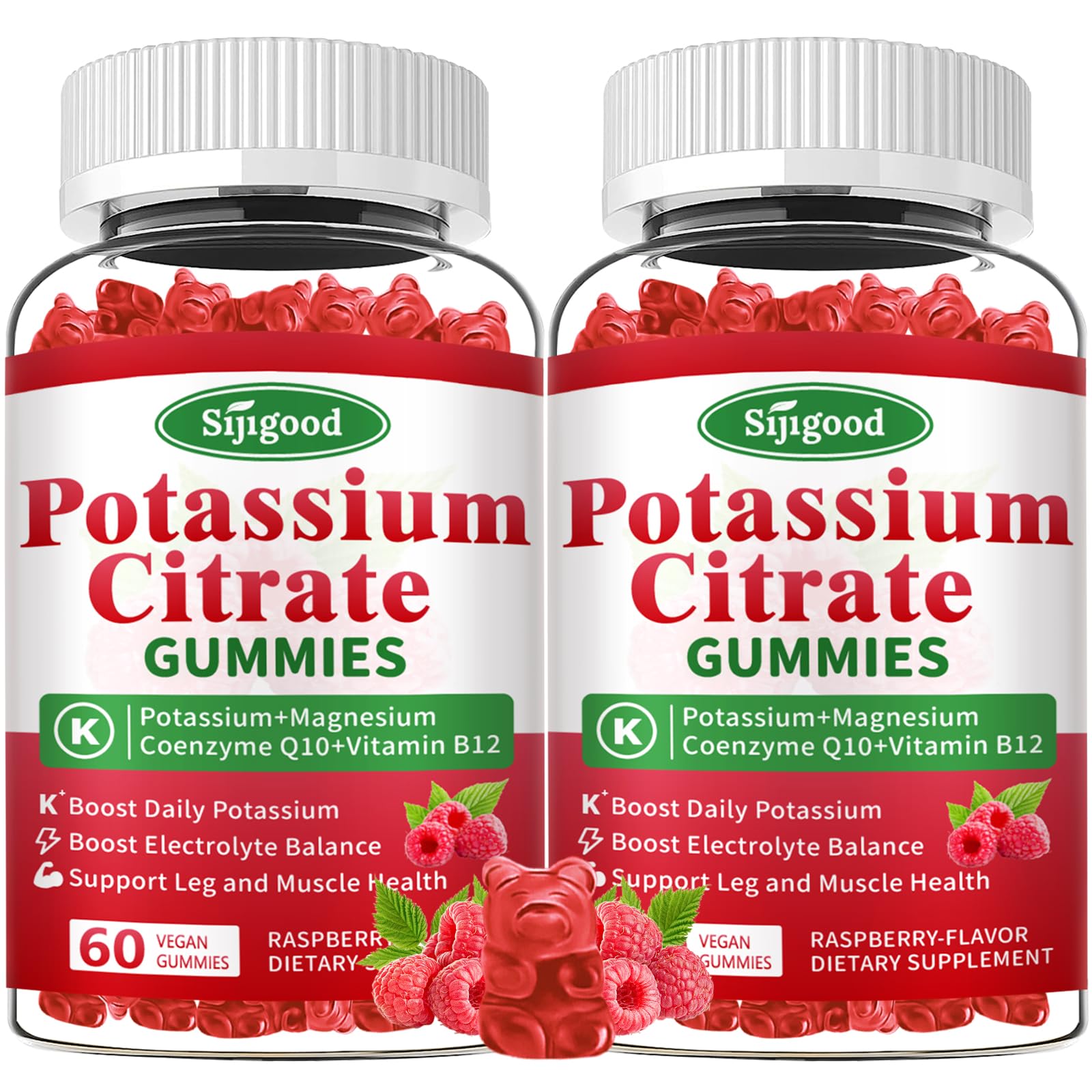 Sijigood Potassium Citrate Gummies 120 Count