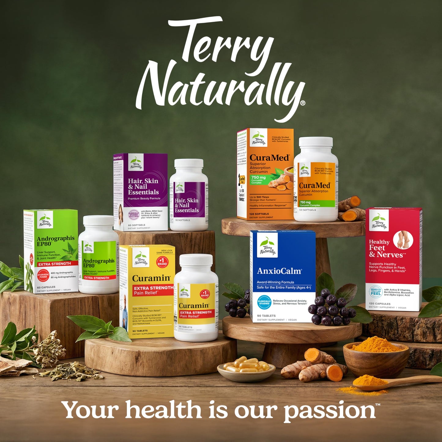 Terry Naturally CuraMed 750mg Softgels 30