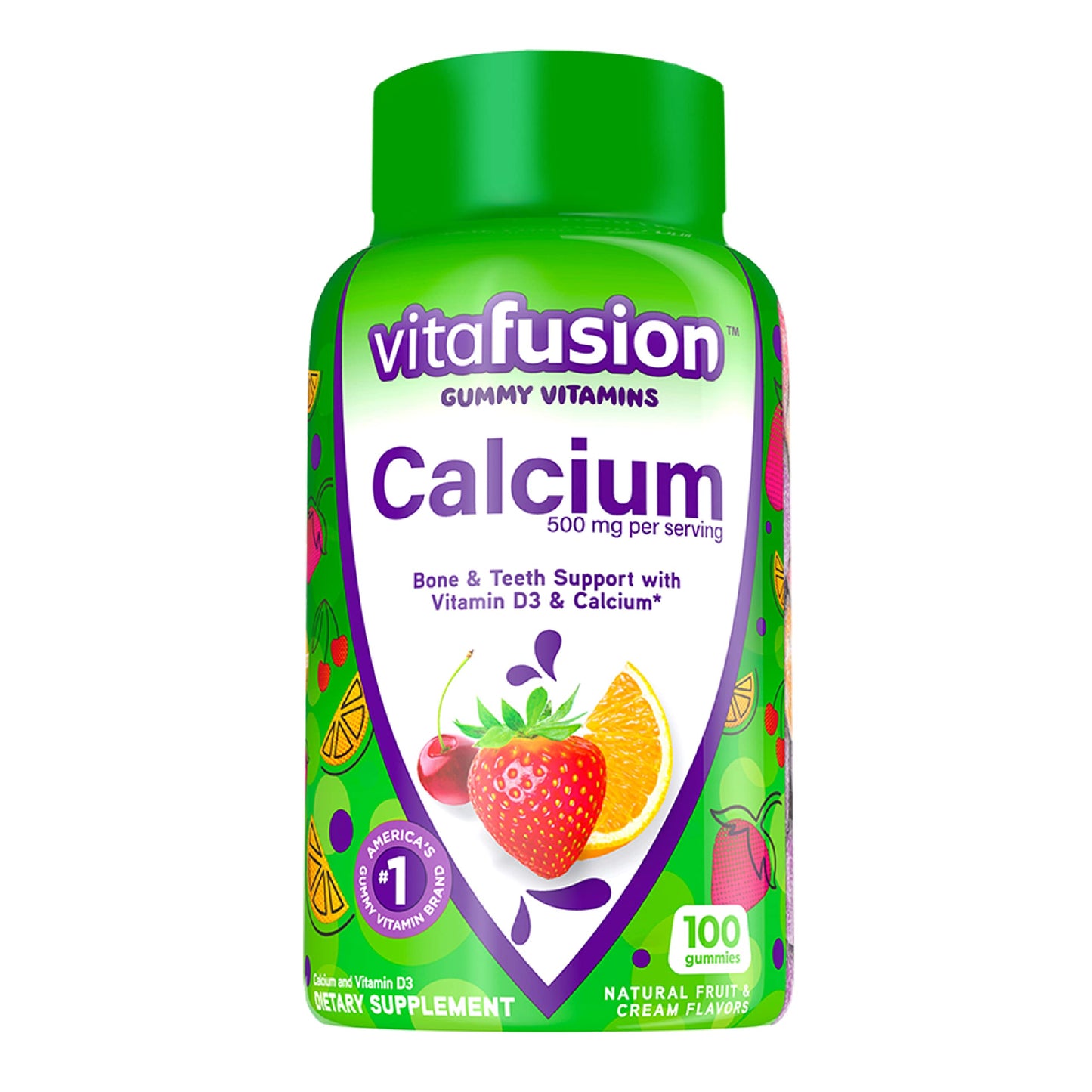 Vitafusion Calcium & Vitamin C Gummies, 192 Count