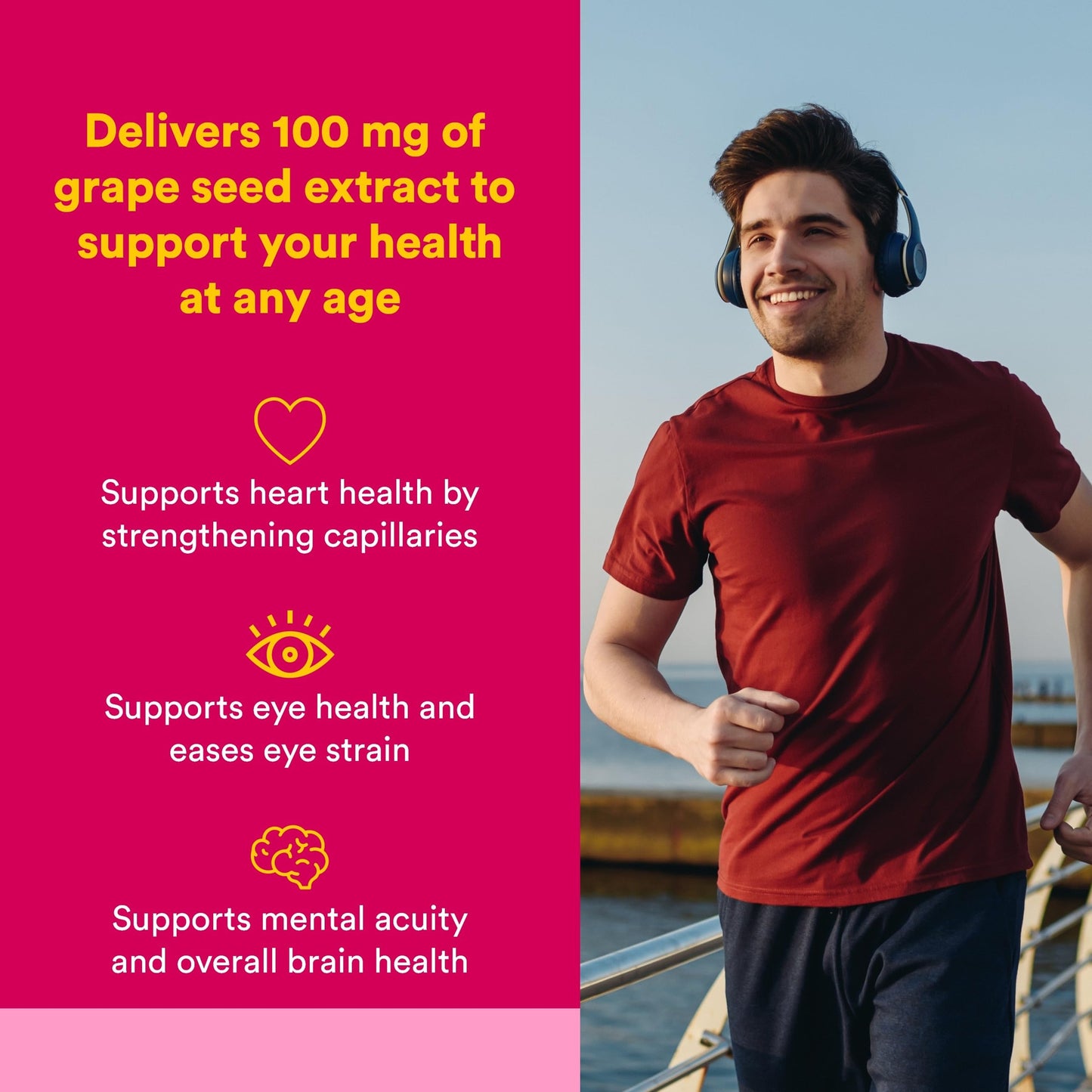 Natural Factors GrapeSeedRich Grape Seed Extract Capsule 90 Count