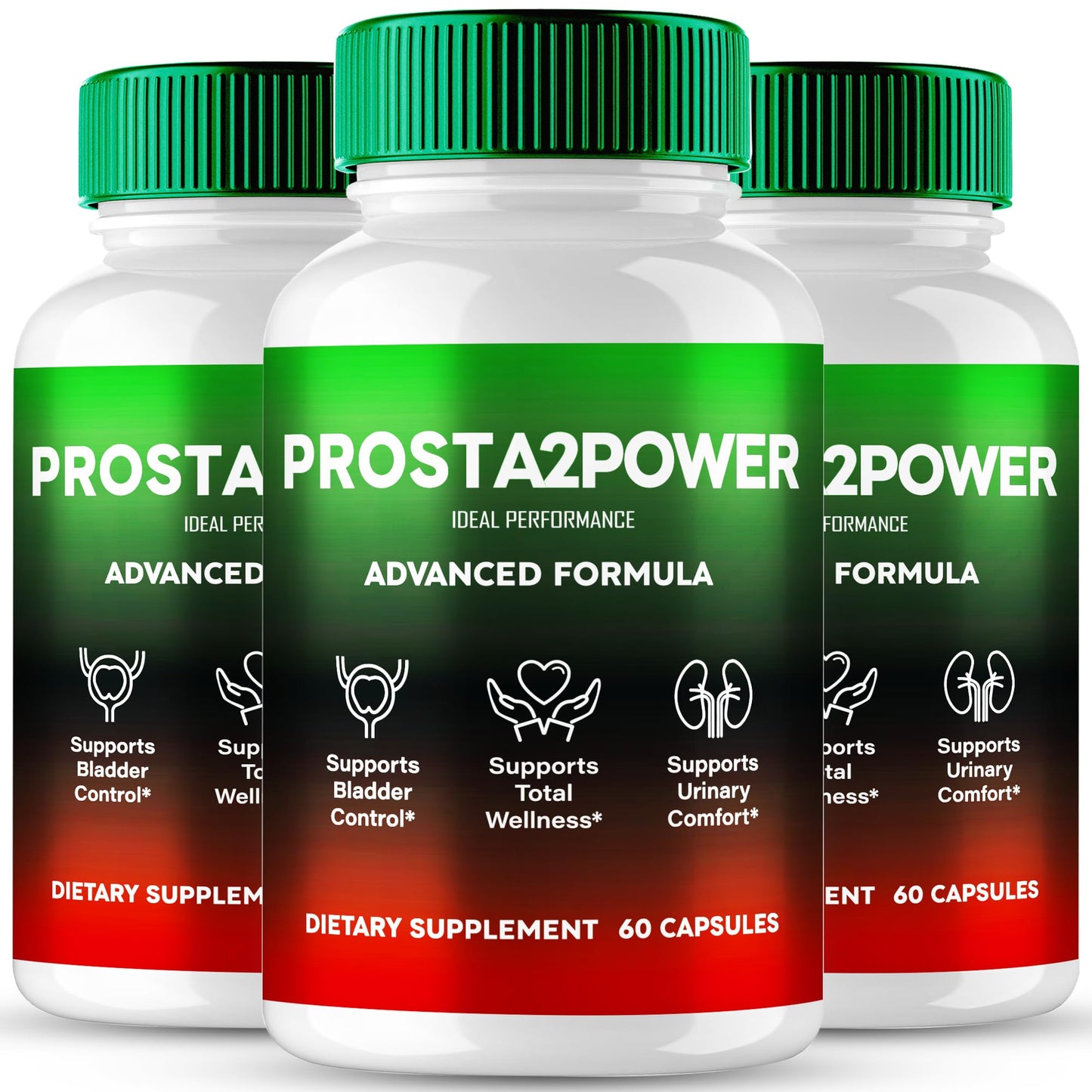 IDEAL PERFORMANCE Prosta2Power for Men Capsules 180 Count