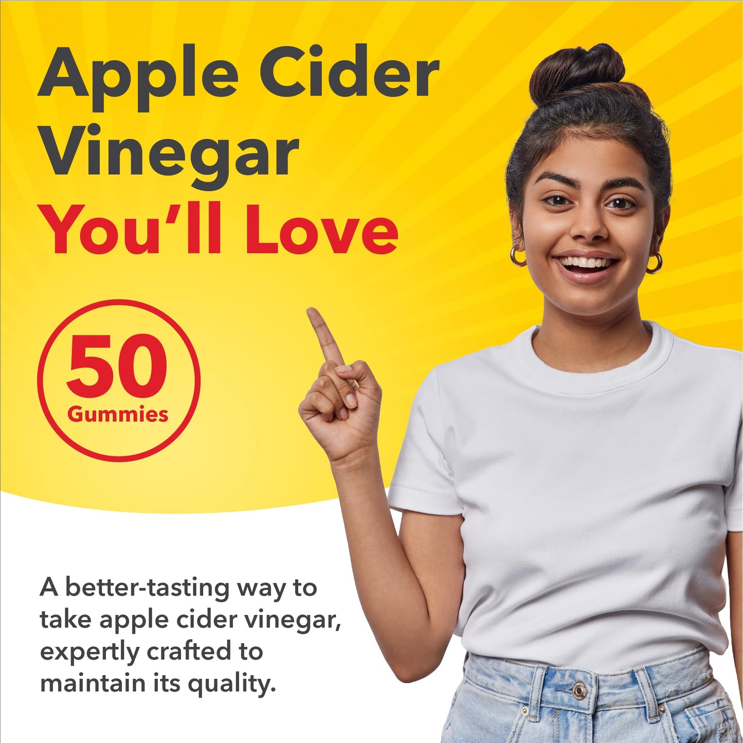 Sundance Apple Cider Vinegar Gummies 50 Count