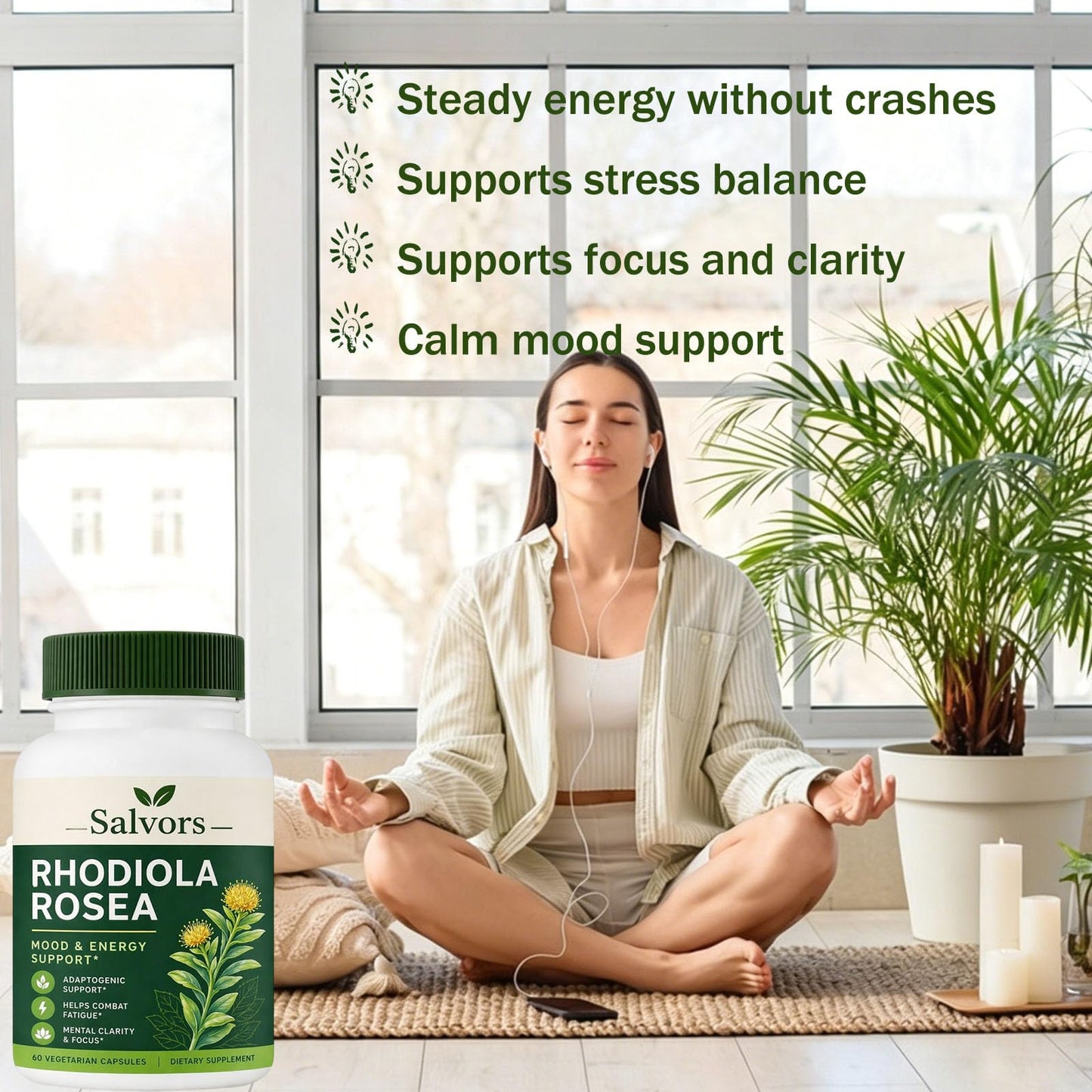 Ribili Rhodiola Rosea Powder 2 oz