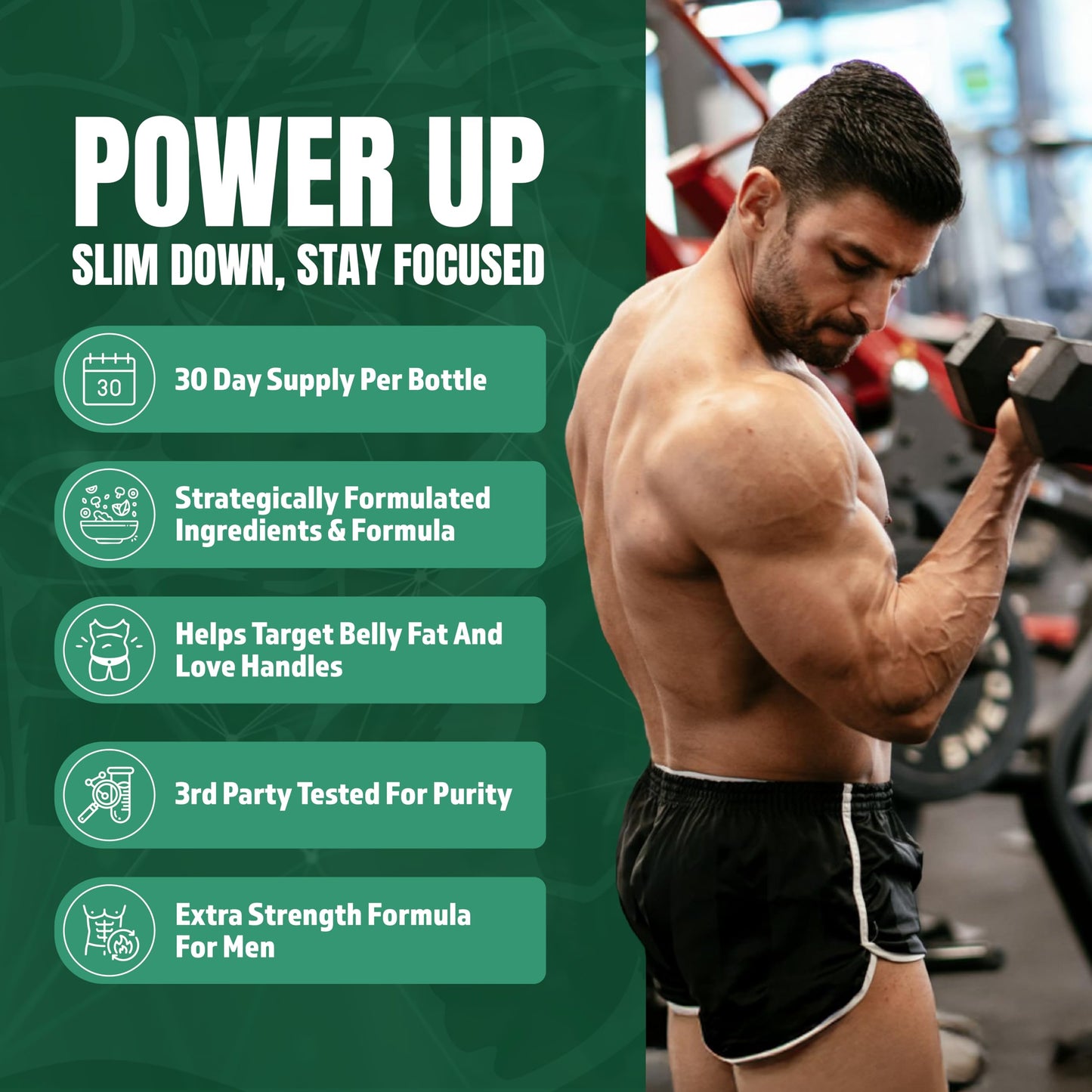 Supplement Universe Male Ai Rapid Fat Burner for Men Capsule 1 Count