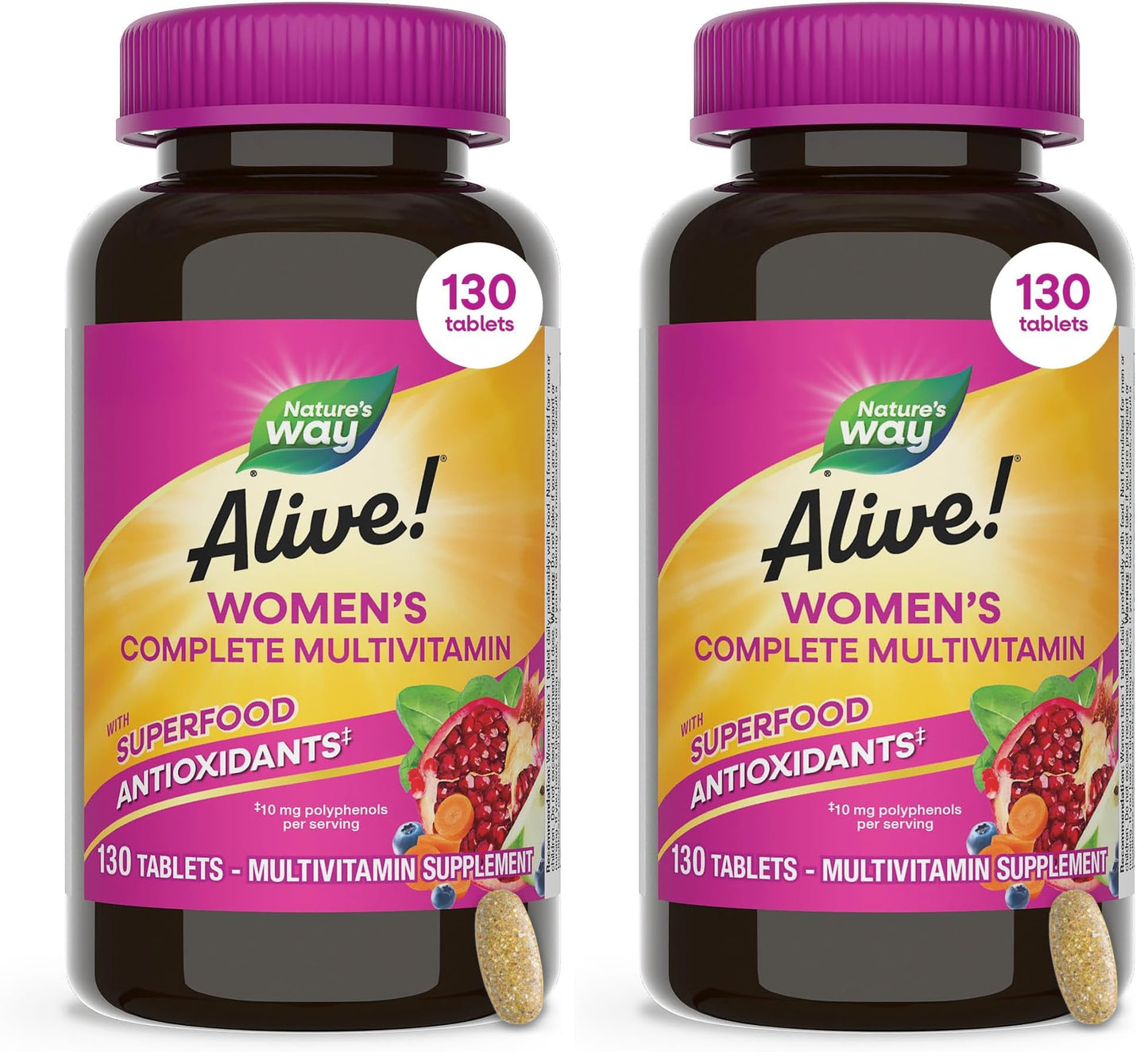 Nature's Way Alive! Daily Complete Multivitamin for Women, 260 Tablets