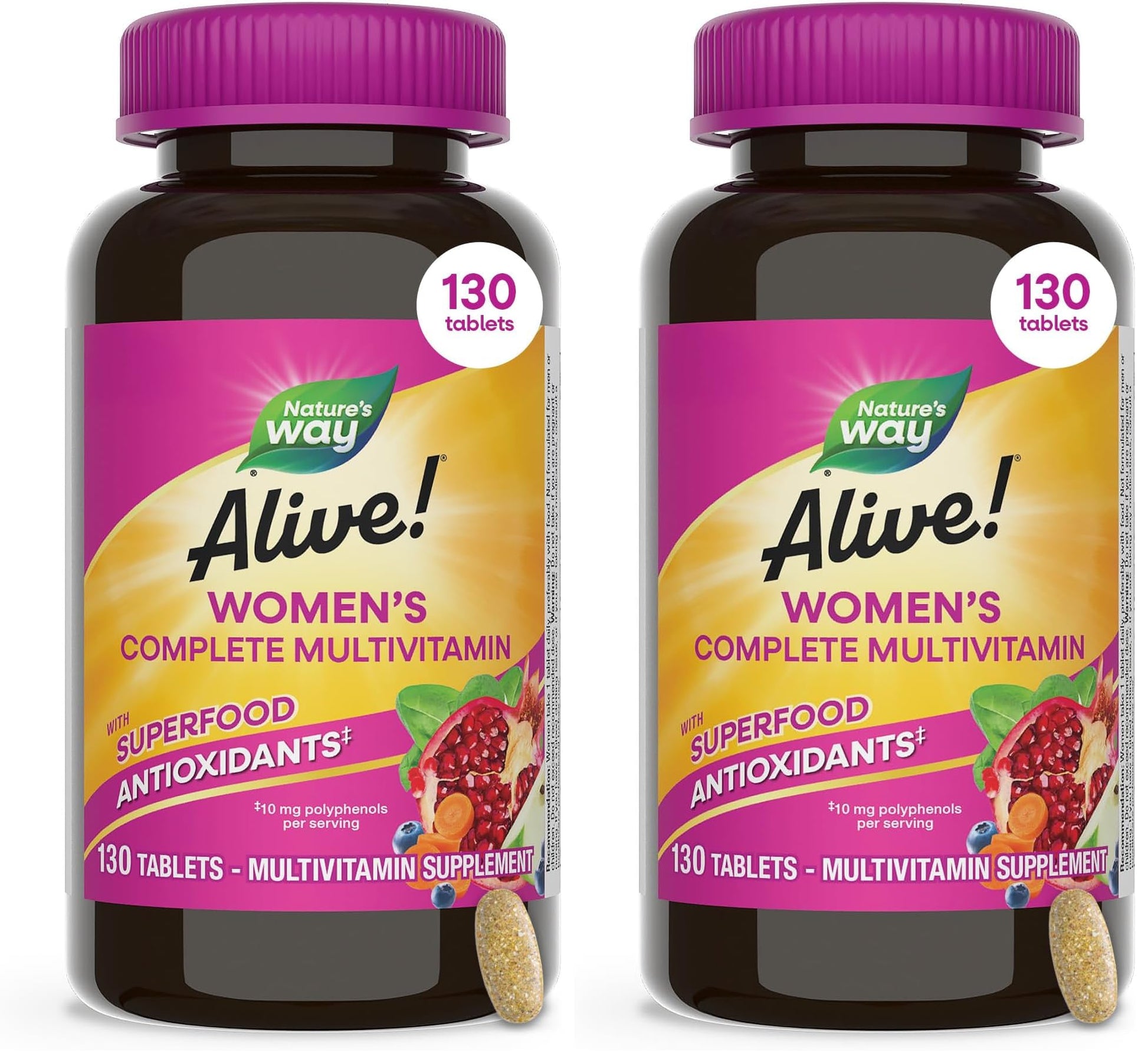 Nature's Way Alive! Daily Complete Multivitamin for Women, 260 Tablets