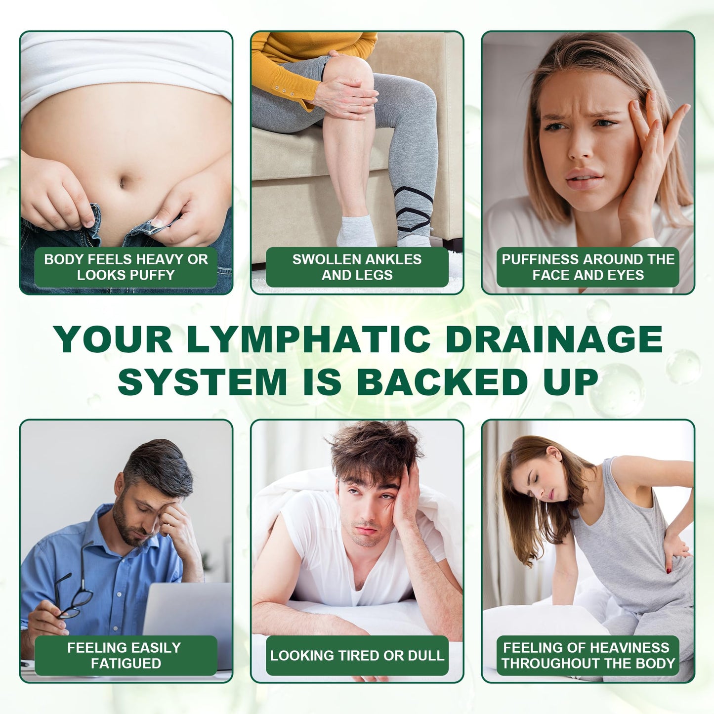 Haqeed Lymphatic Support Capsules with Dandelion & Cleavers Extract, 60 Capsules