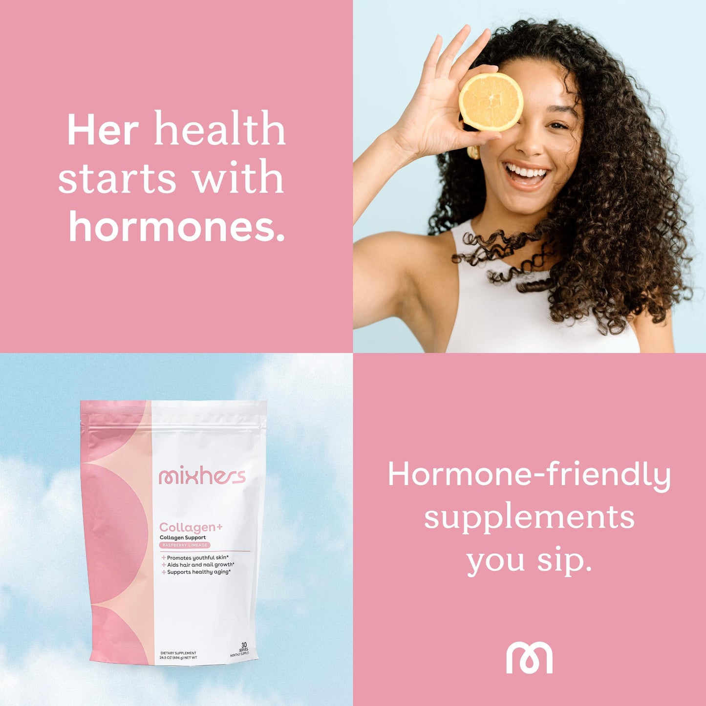 MIXHERS Collagen Powder 1.74 oz