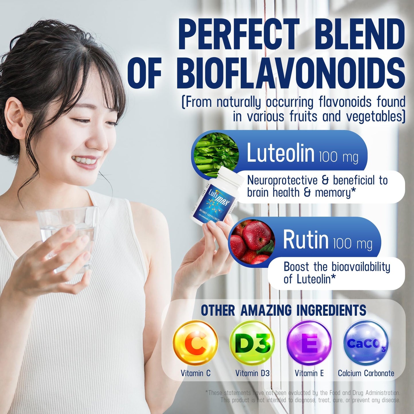 Luti Lutimax Luteolin Complex w/Rutin 120 Tablets