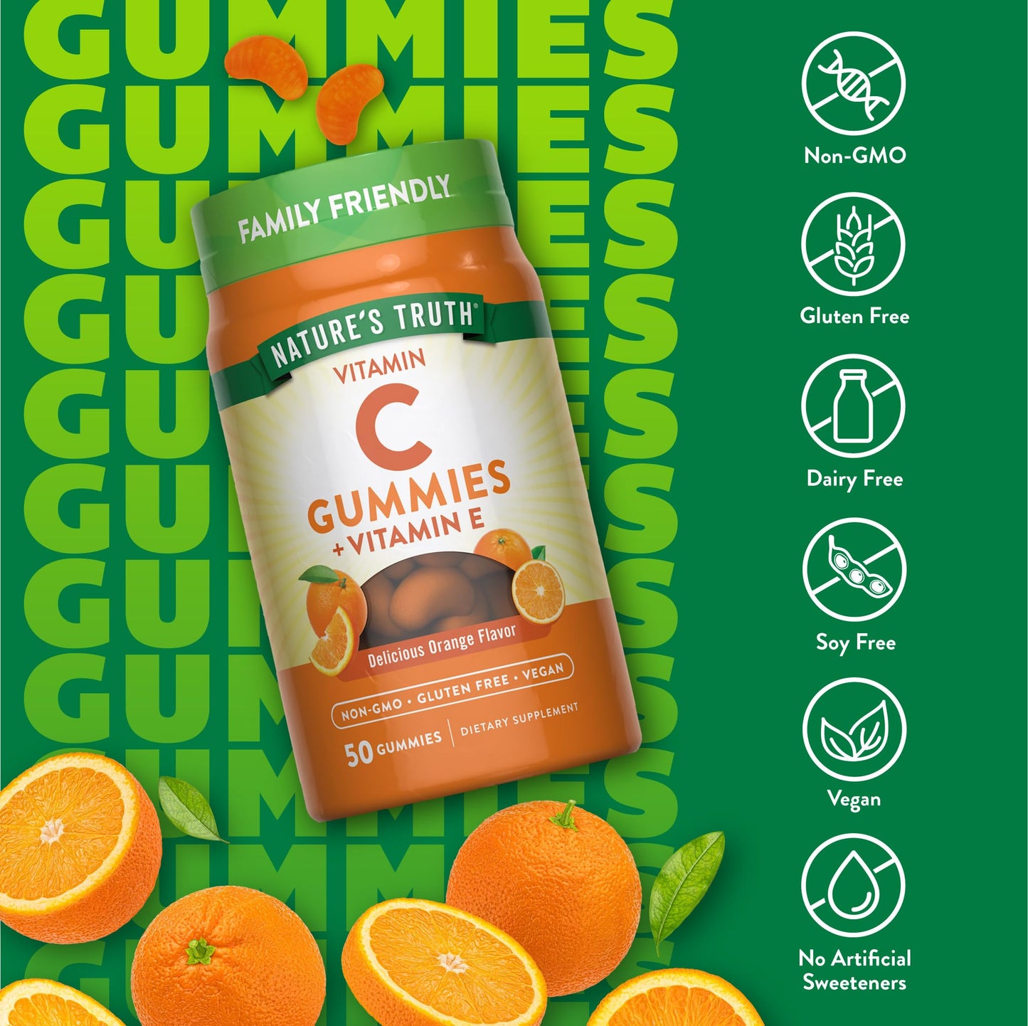 Nature's Truth Vitamin C Gummies 50 Count