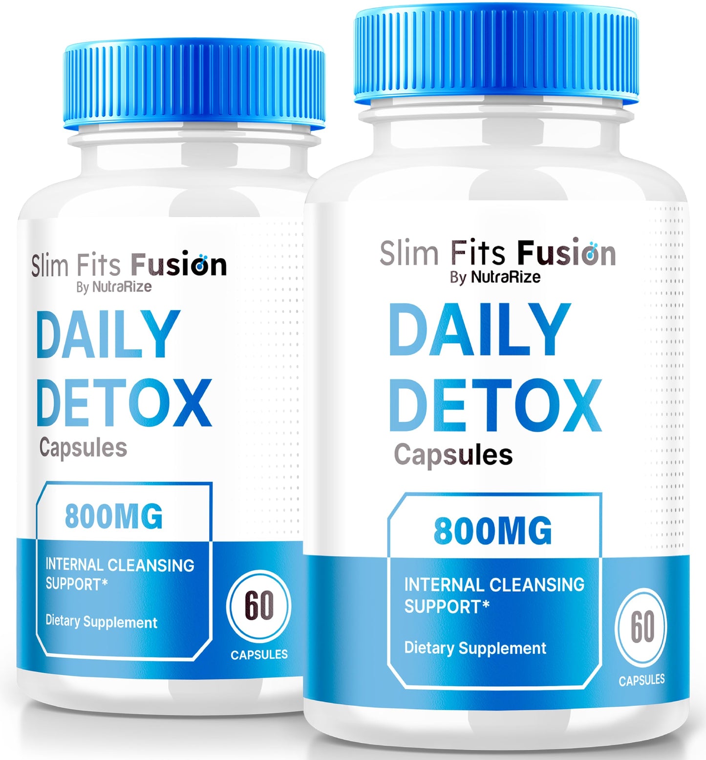 NutraRize Slim Fits Fusion Capsules, Daily Detox & Weight Loss Formula, 120 Capsules