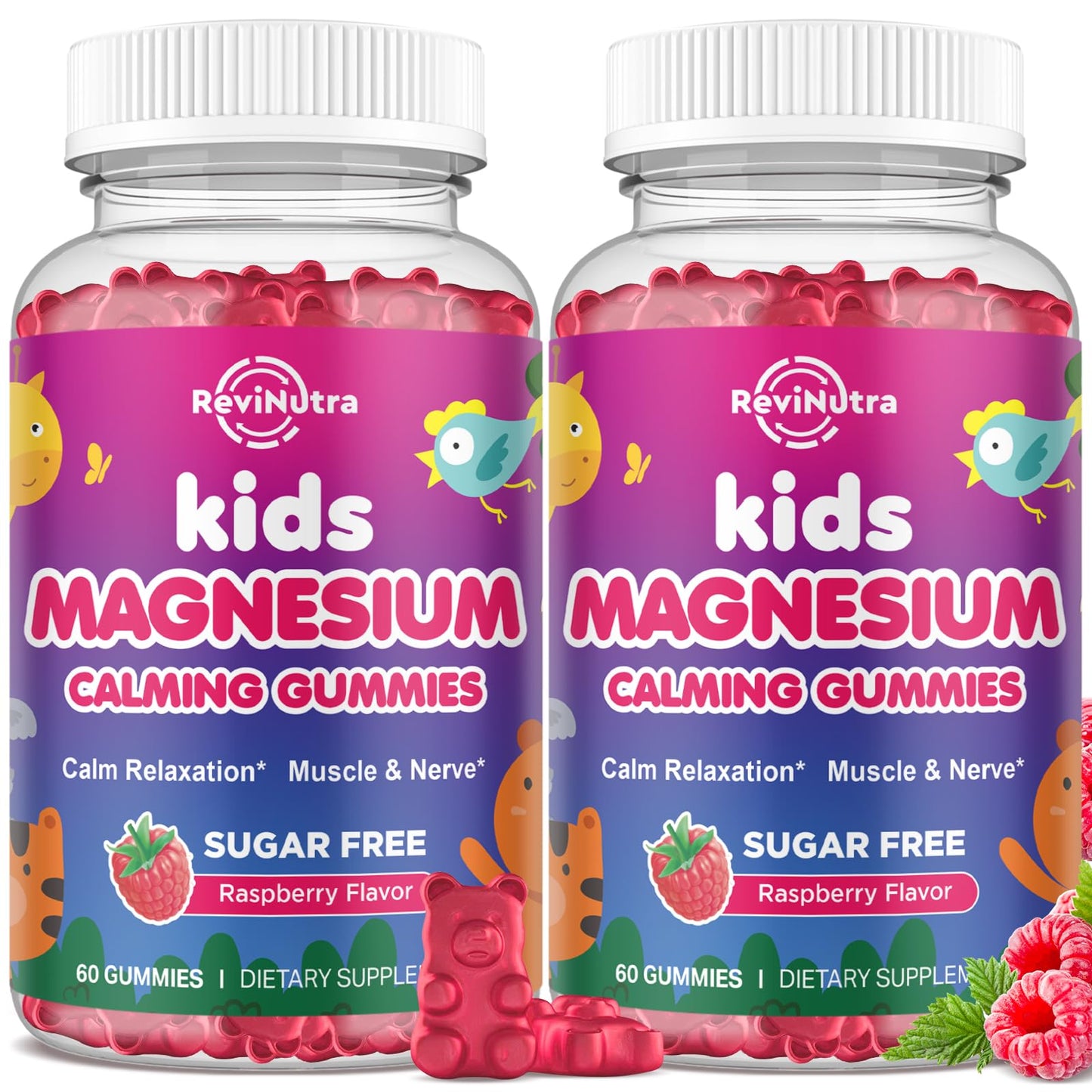 ReviNutra Magnesium Gummies 120 Count