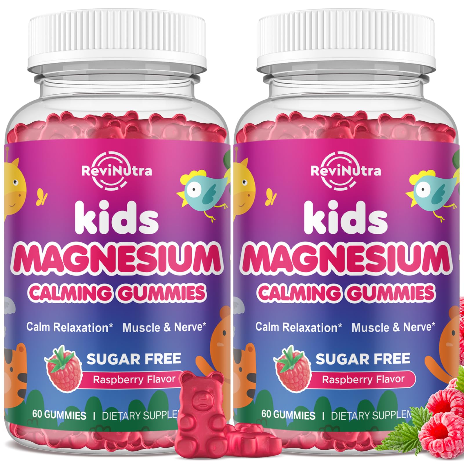 ReviNutra Magnesium Gummies 120 Count