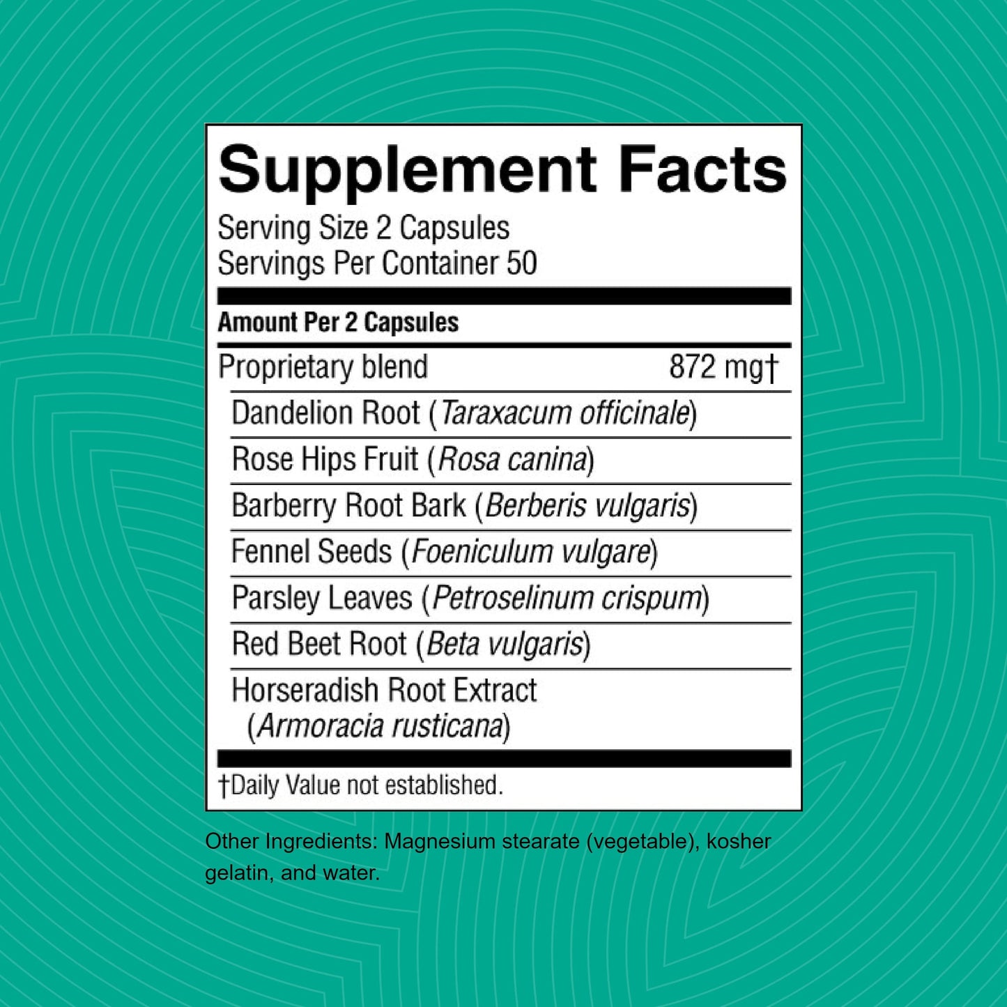 Nature's Sunshine LIV-J Capsule 100 Count
