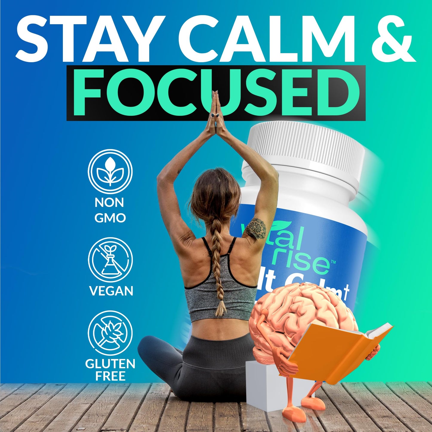 Vital Rise Adult Calm Magnesium Chewables 60 Count