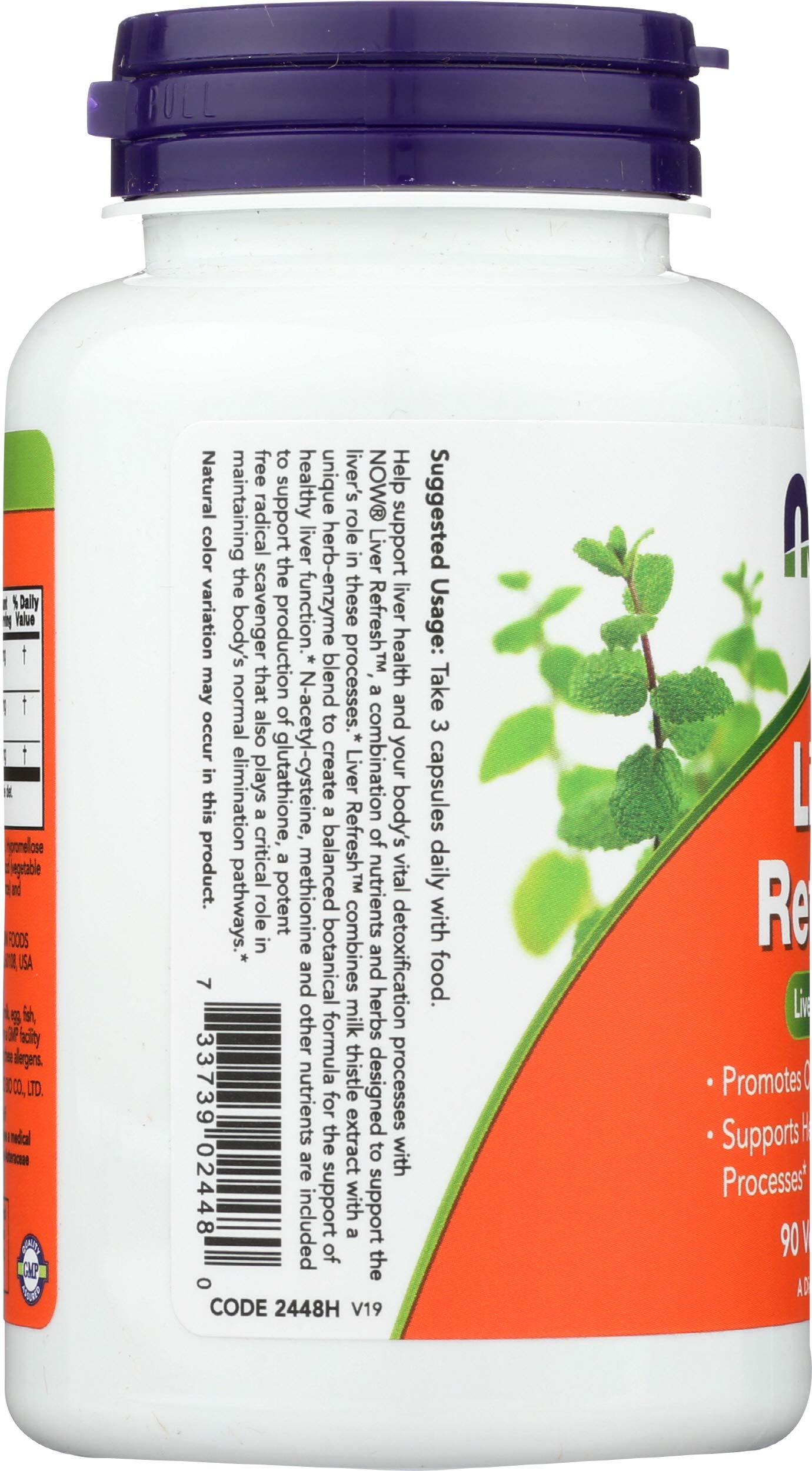 NOW Foods Liver Refresh Capsules 180 Capsules