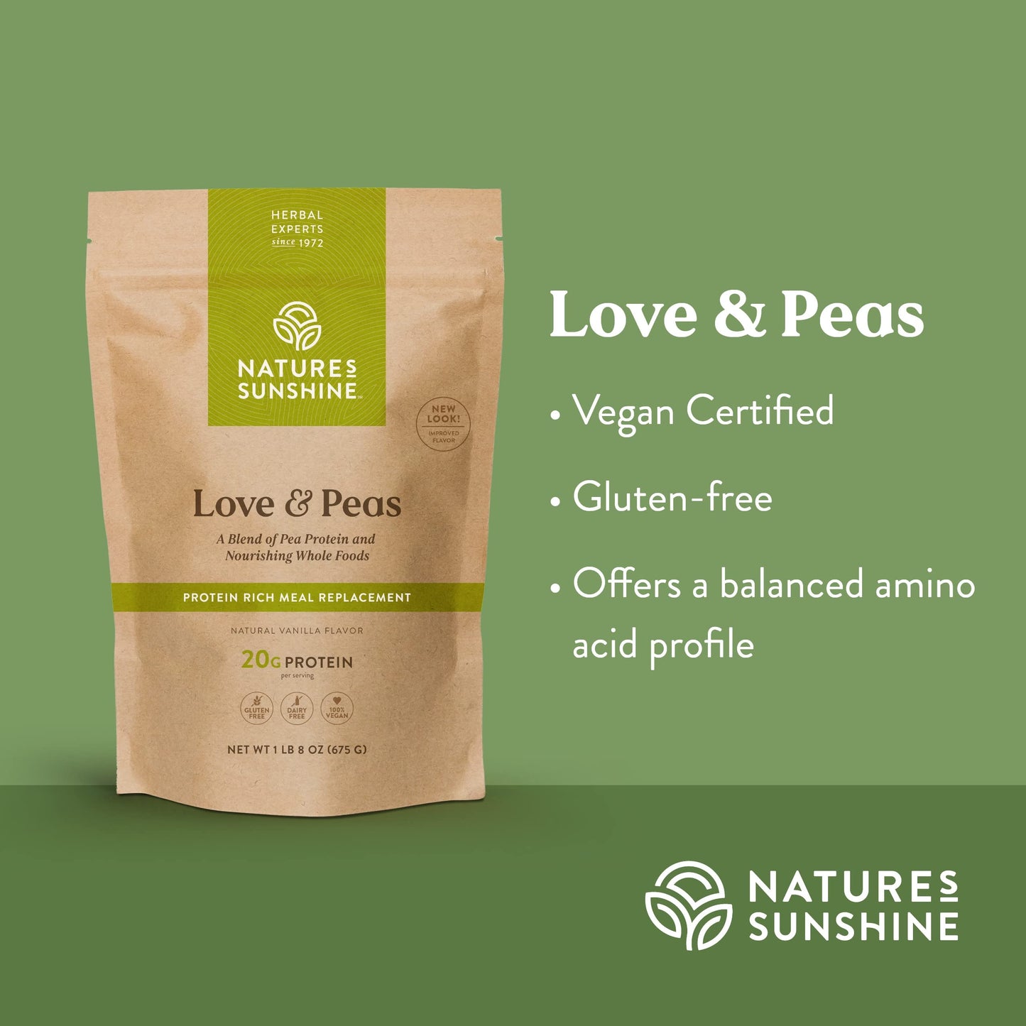 Nature's Sunshine Love and Peas Bag 675 g