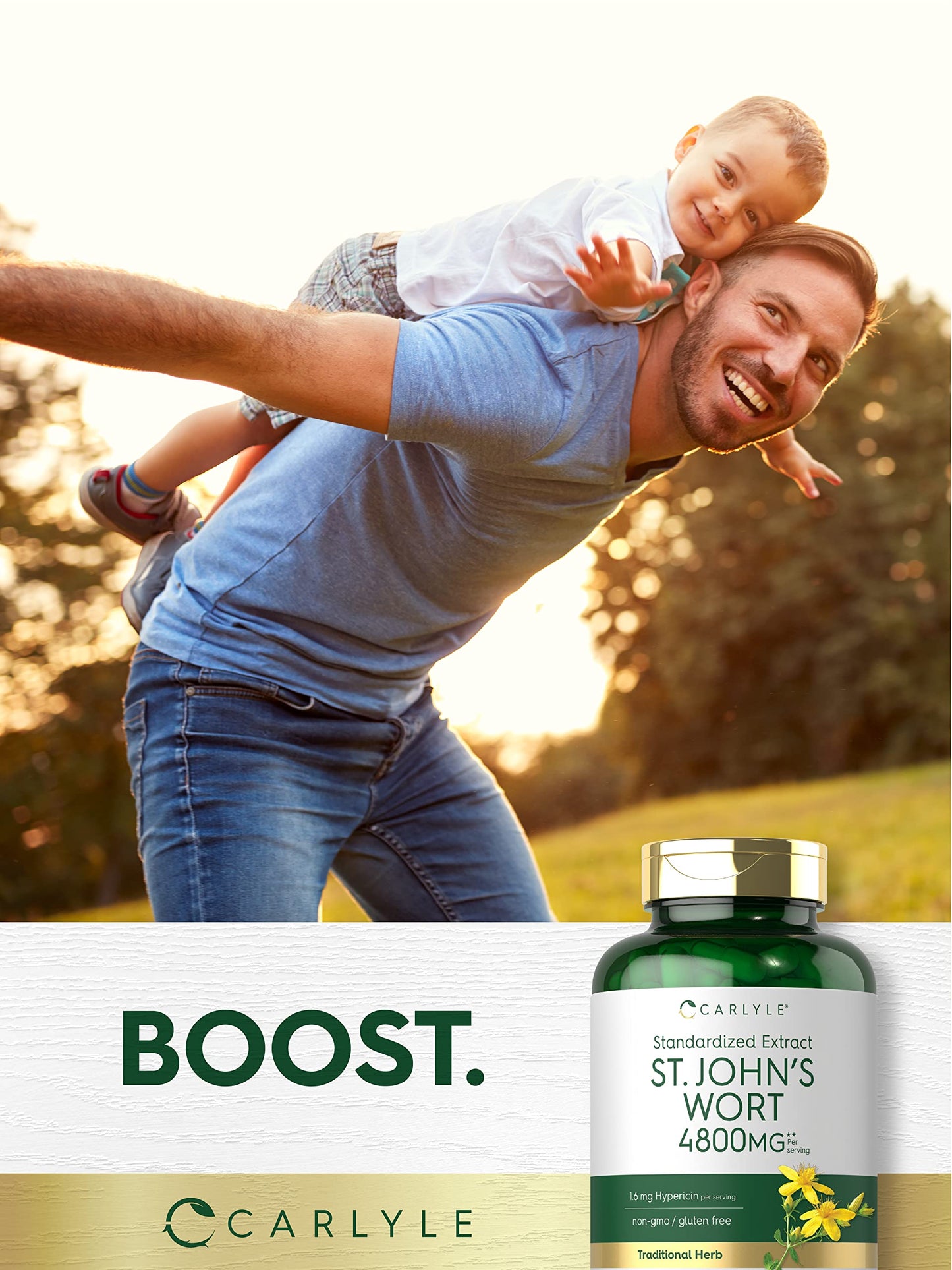 Carlyle St John's Wort Capsules 300