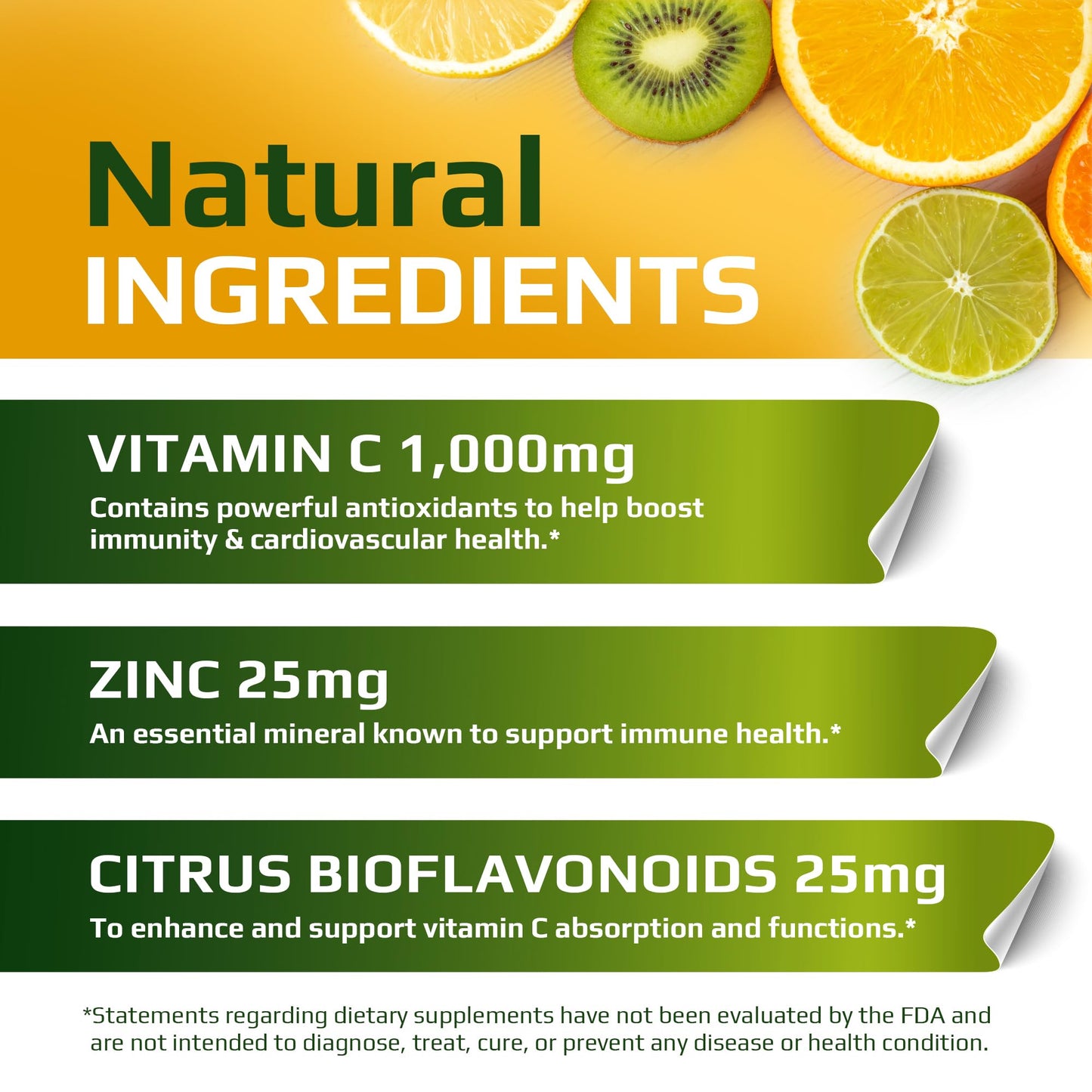 MUSCLE FOOD LABS MFL Vitamin C + Zinc Capsule, 2 Pack
